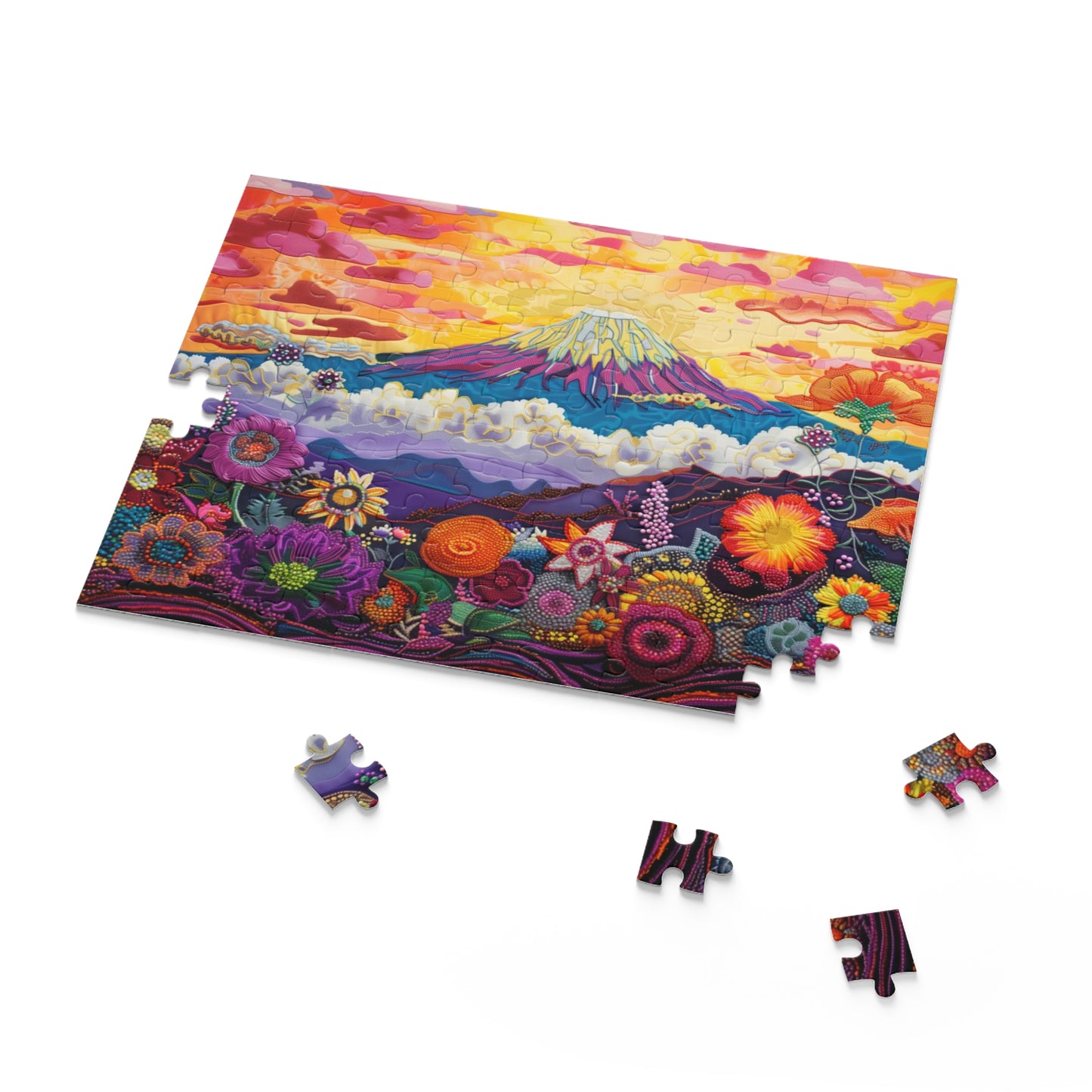 Sunrise Majesty at Mount Kilimanjaro - Puzzle (120, 252, 500-Piece)