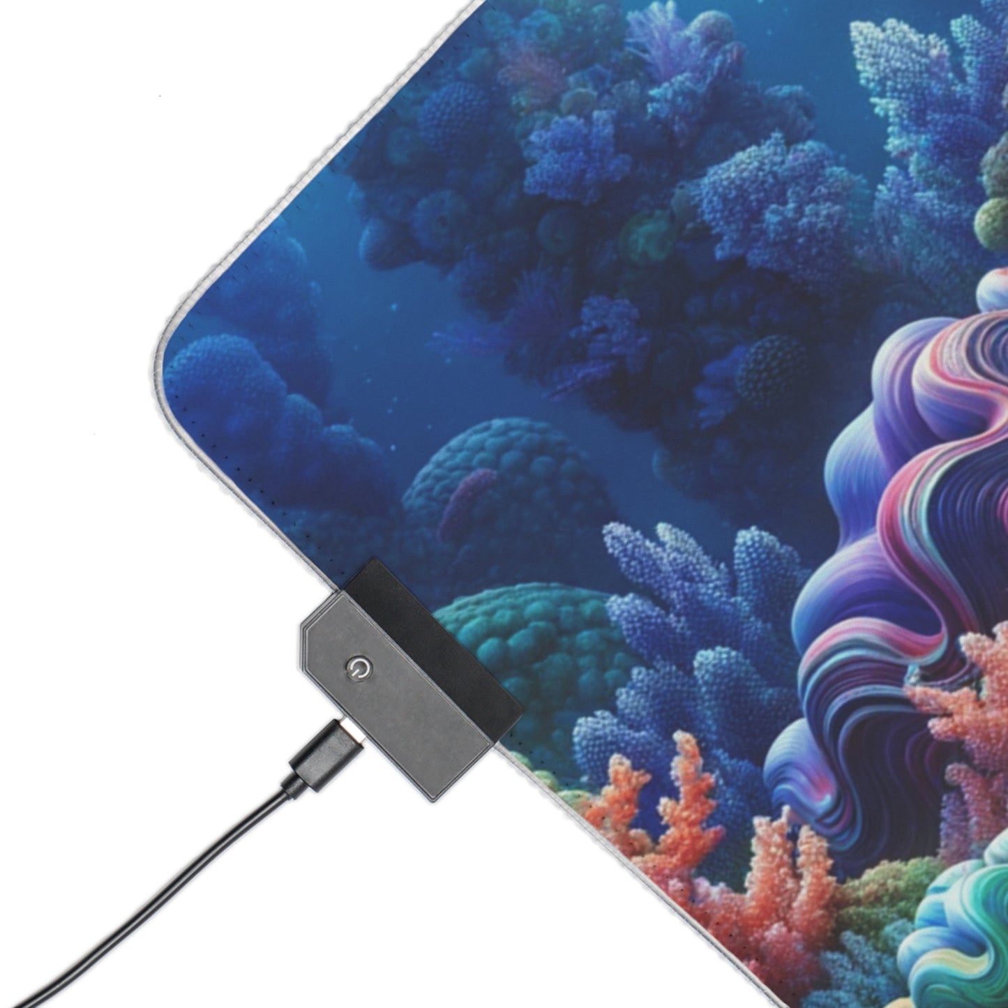 LED Gaming Mouse Pad - Rainbow Reef Paradise