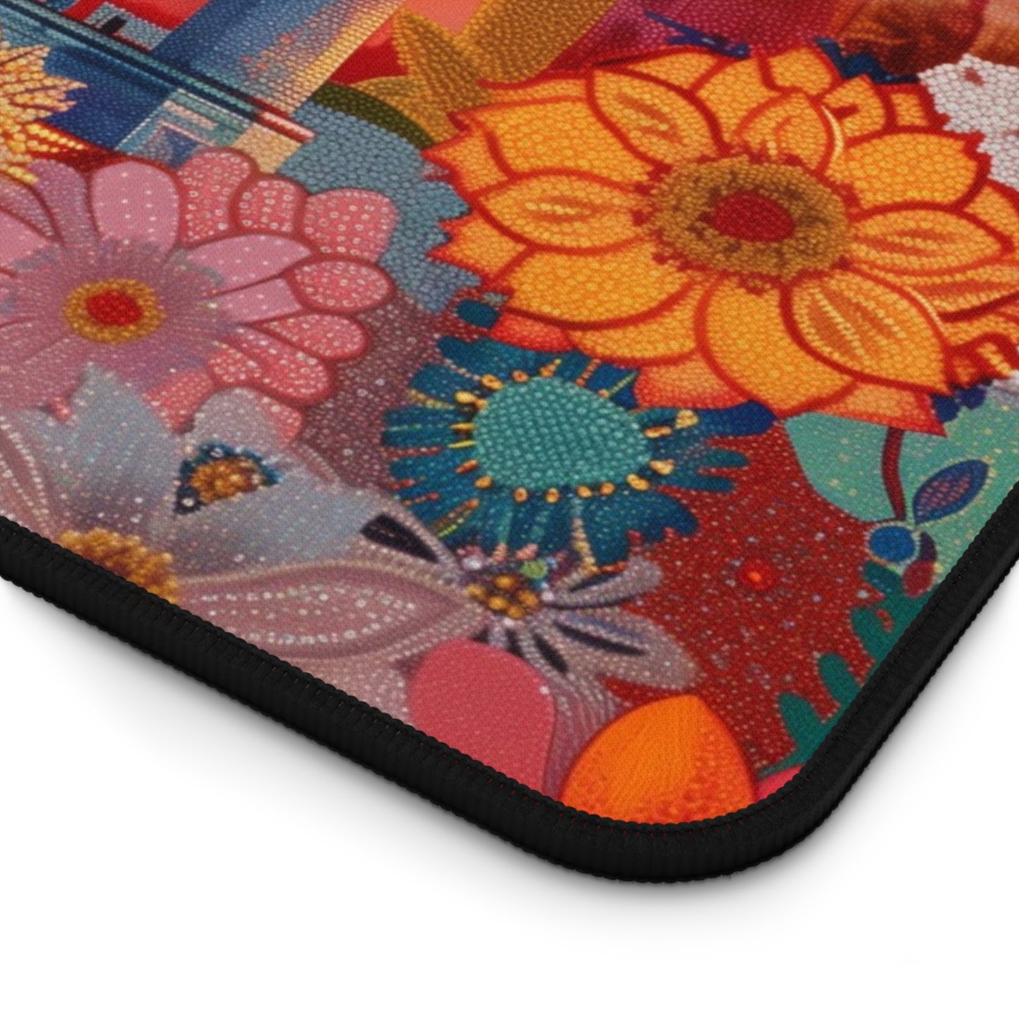 Gaming Desk Mat - Radiant Splendor of the Taj Mahal