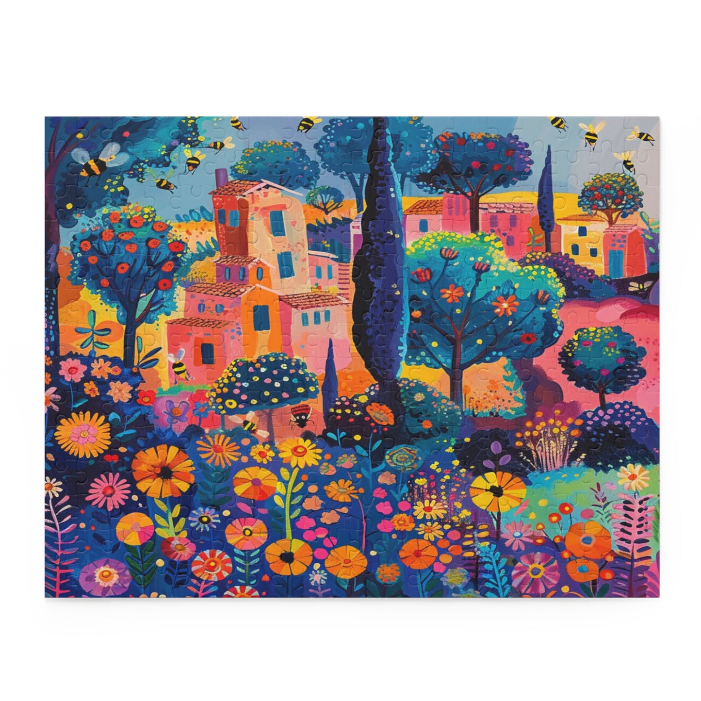 Charming French Garden - Puzzle (120, 252, 500-Piece)