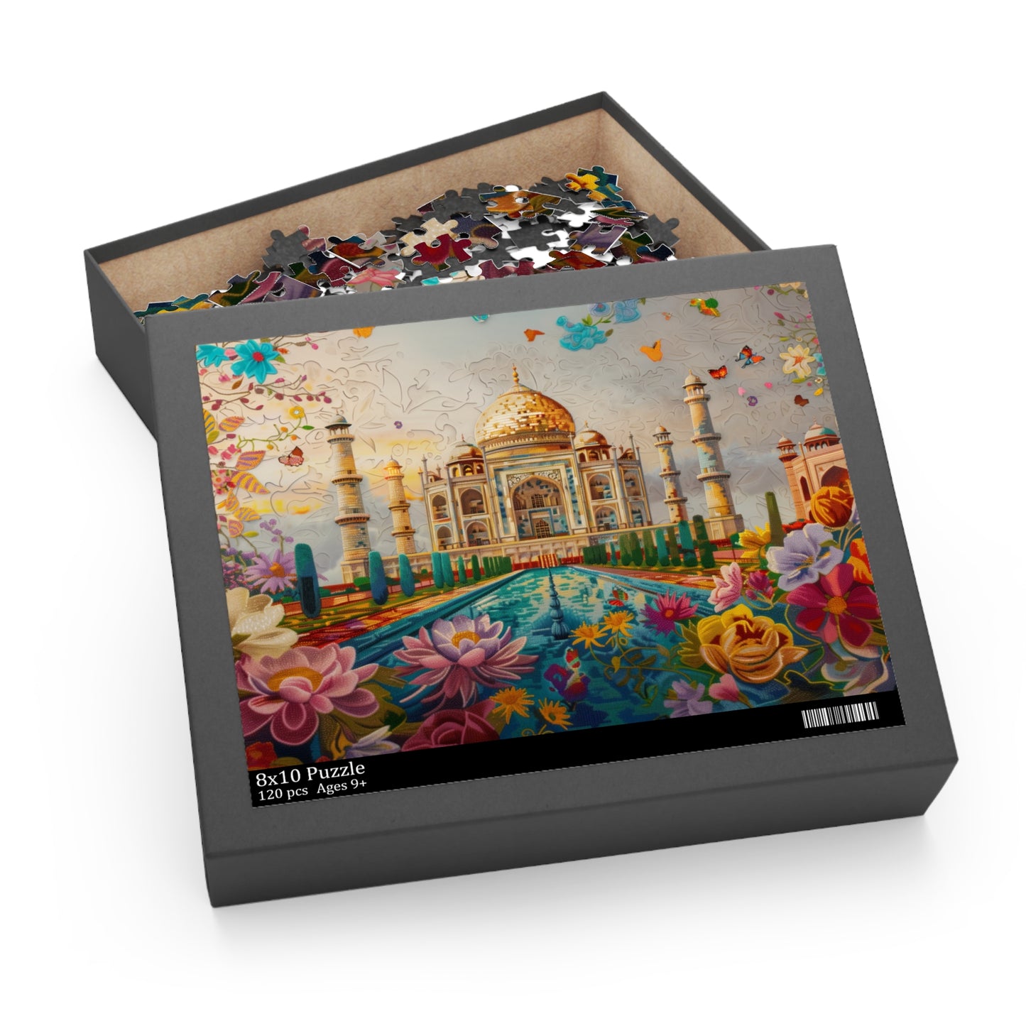 Radiant Splendor of the Taj Mahal - Puzzle (120, 252, 500-Piece)