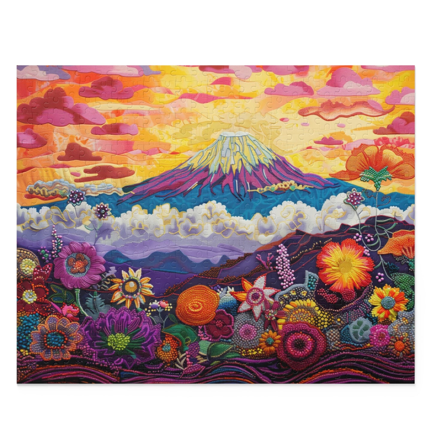 Sunrise Majesty at Mount Kilimanjaro - Puzzle (120, 252, 500-Piece)