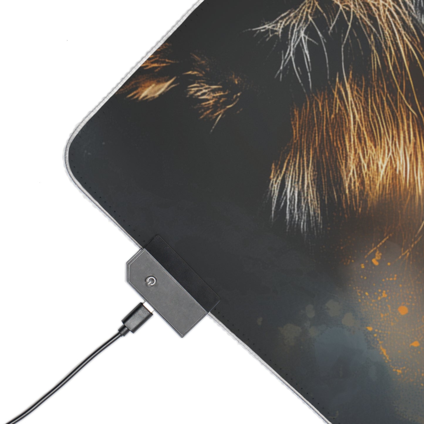 LED Gaming Mouse Pad - Majestic Gaze