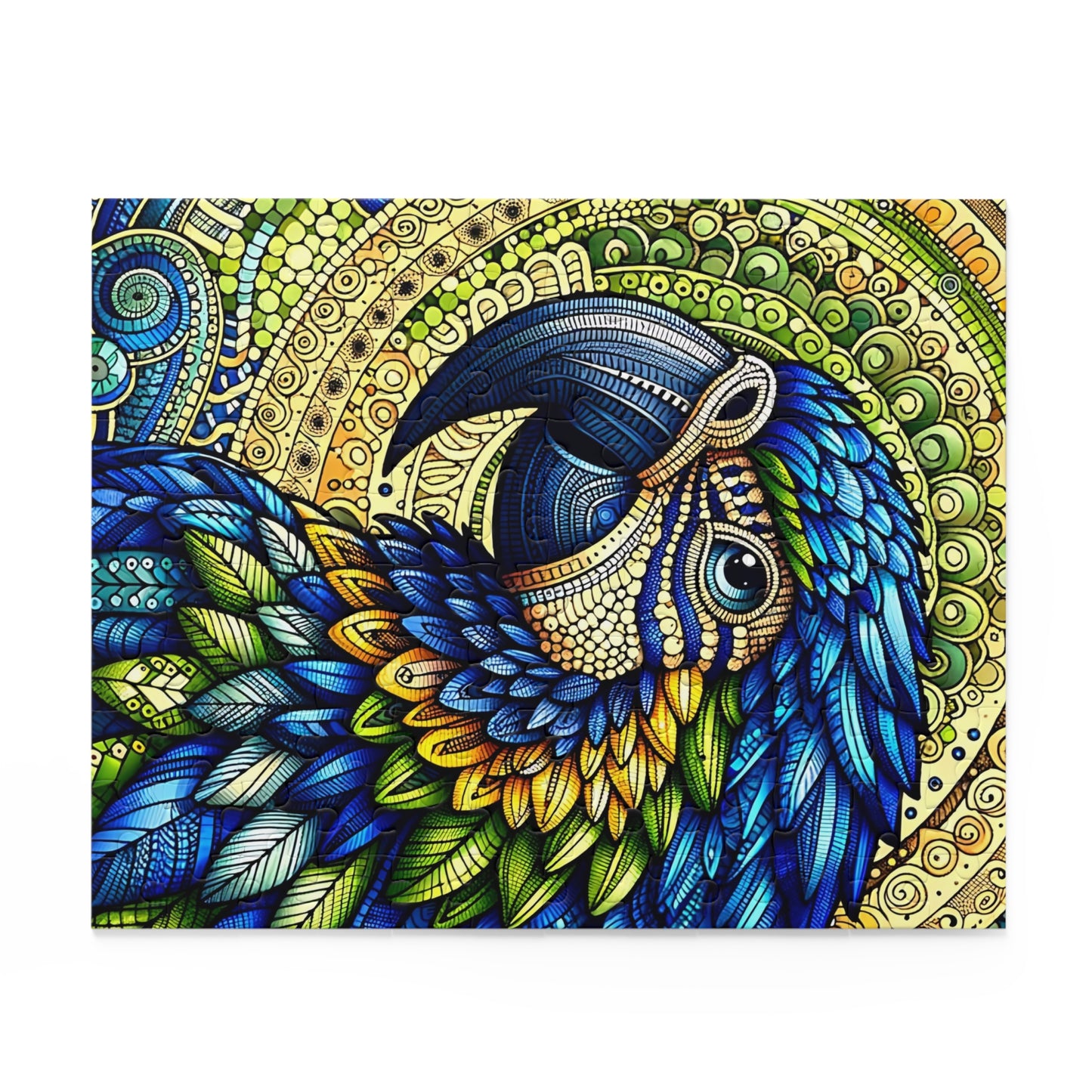 Tropical Parrot Mosaic Puzzle - Puzzle (120, 252, 500-Piece)