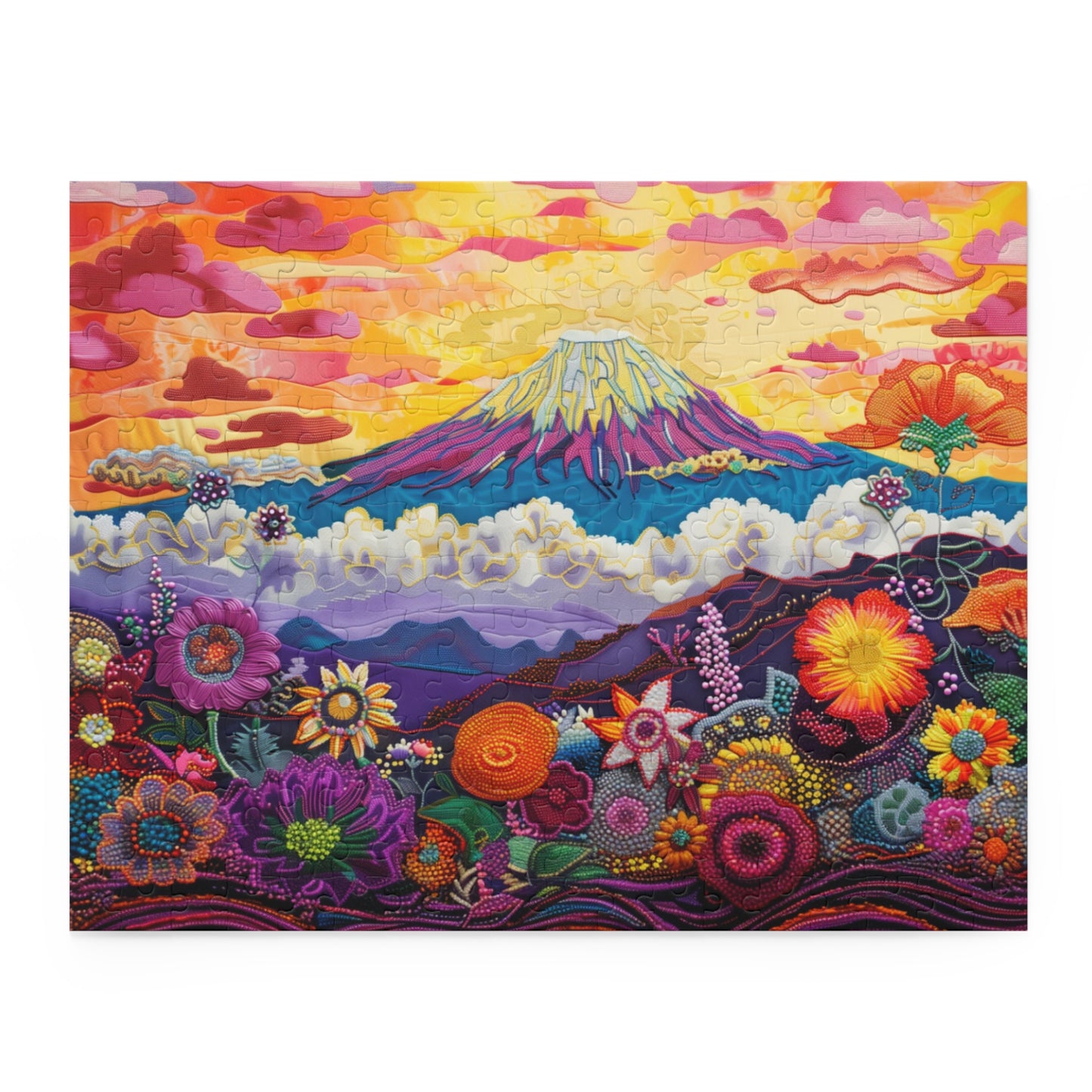 Sunrise Majesty at Mount Kilimanjaro - Puzzle (120, 252, 500-Piece)