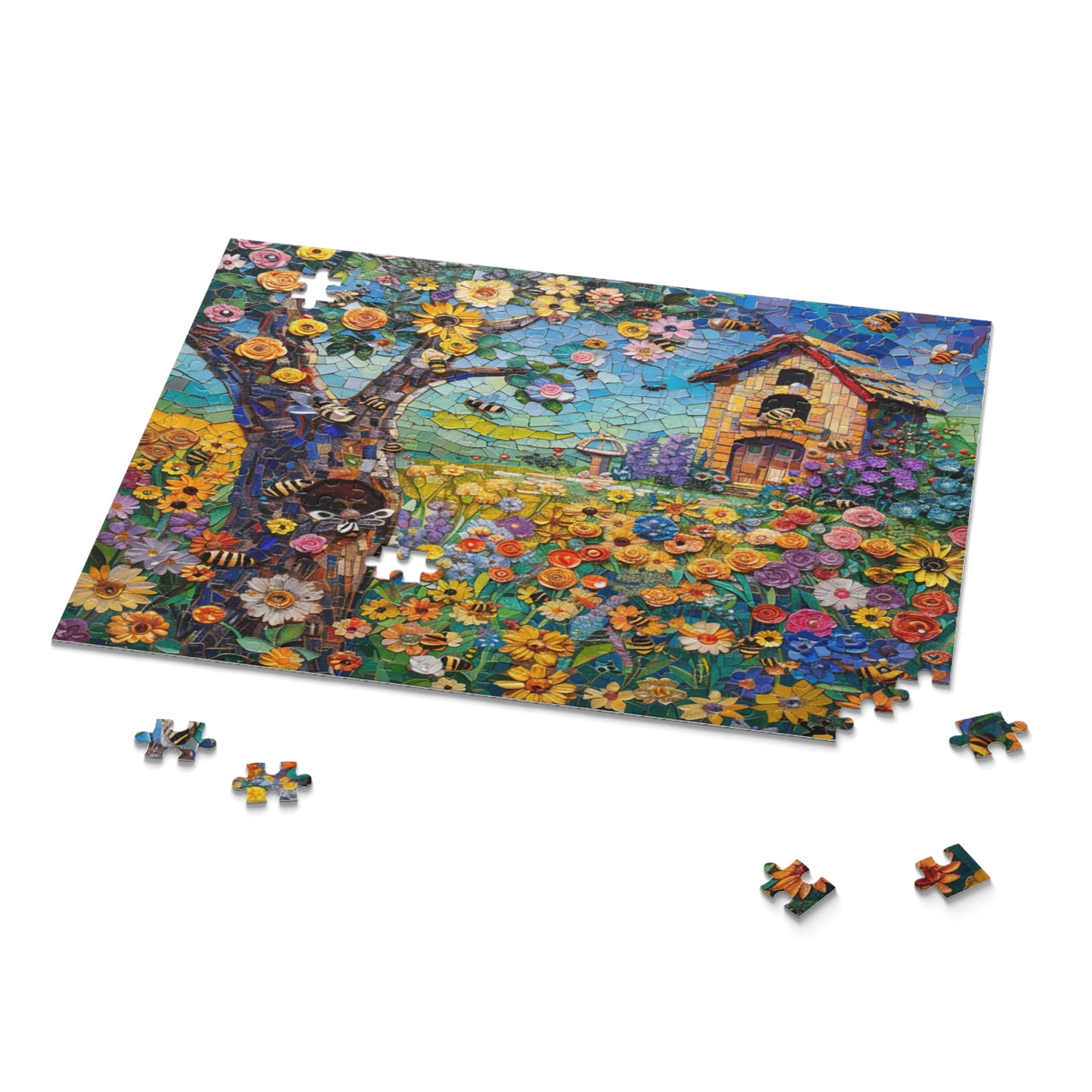 Buzzing Garden - Puzzle (120, 252, 500-Piece)