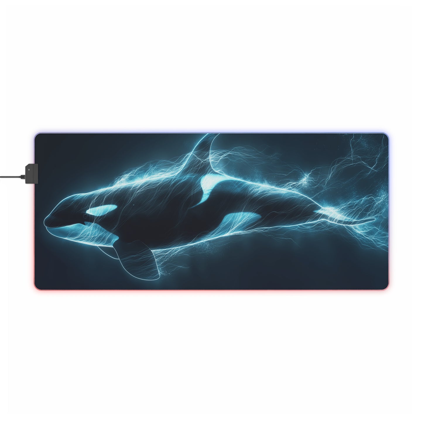 LED Gaming Mouse Pad - Illuminated Orca