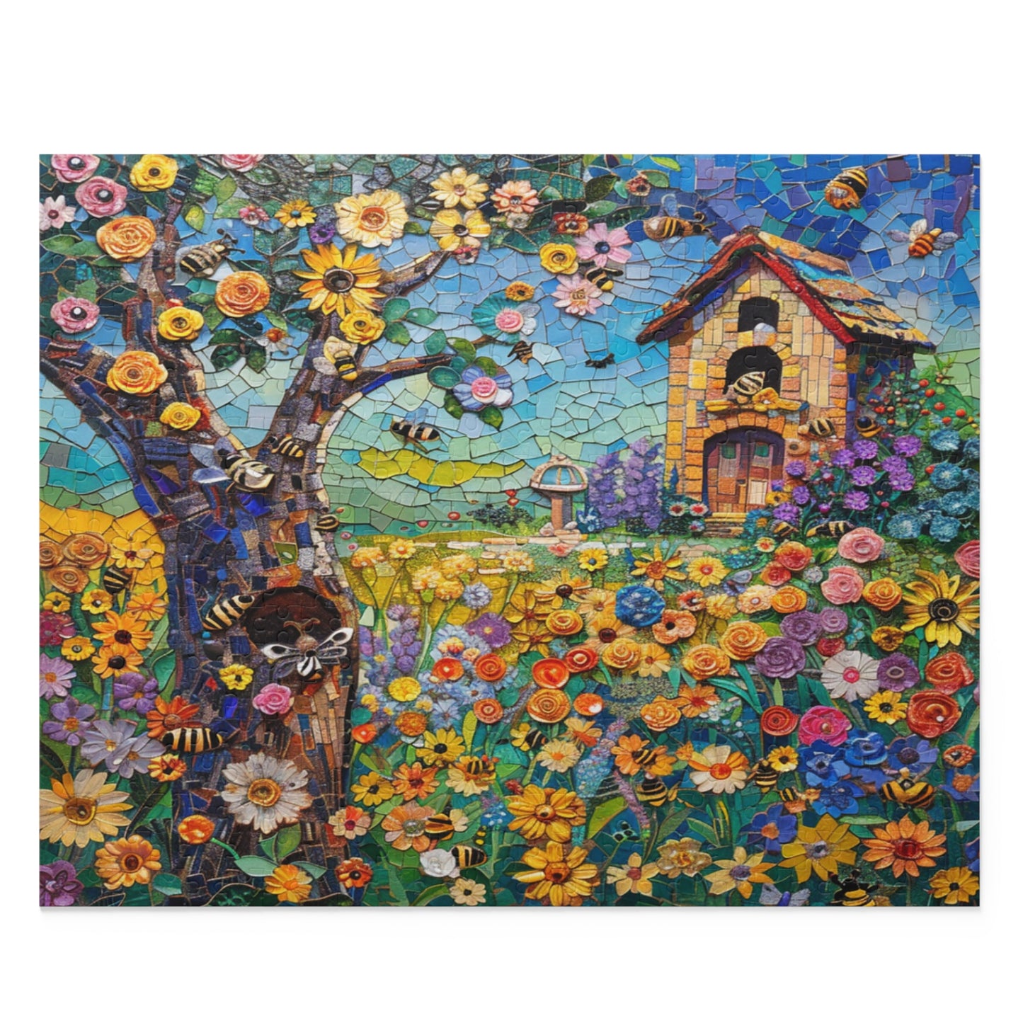 Buzzing Garden - Puzzle (120, 252, 500-Piece)