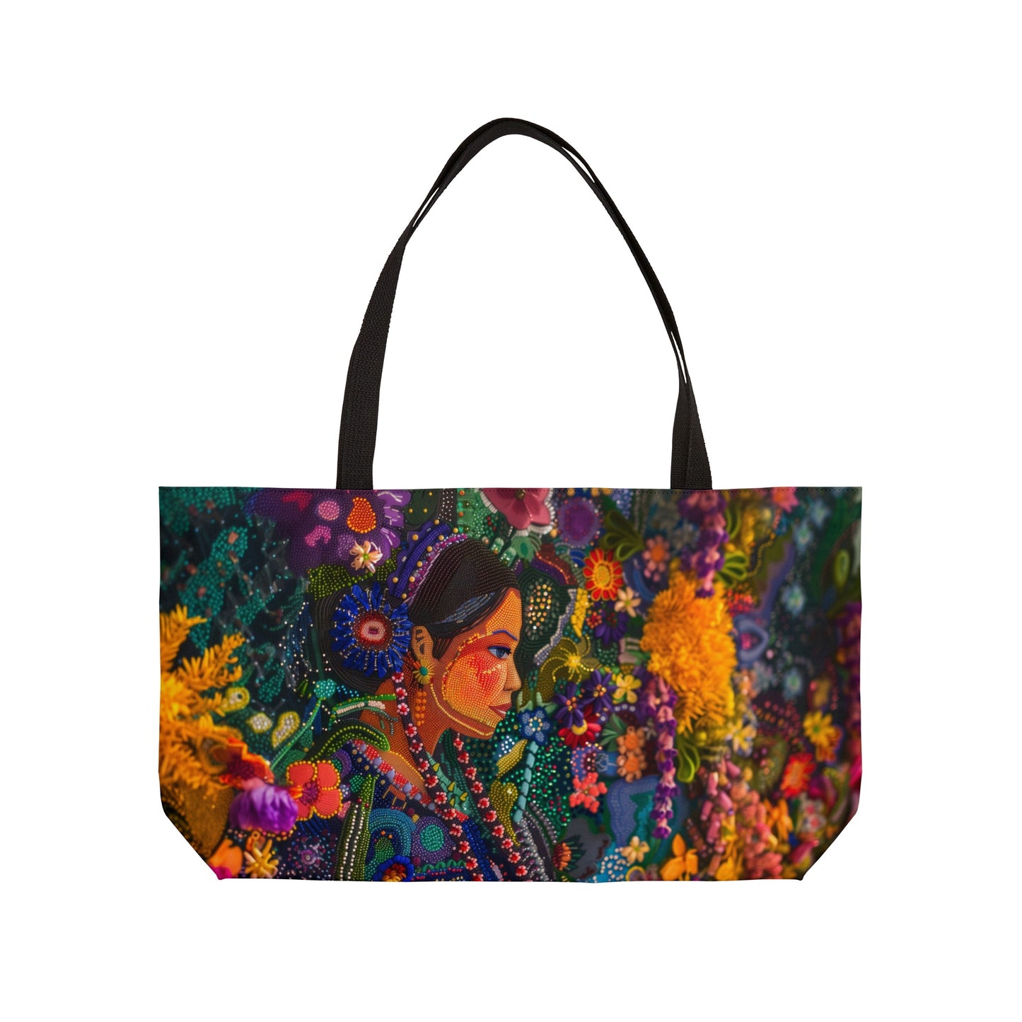 Weekender Tote Bag - Radiant Filipino Beauty in Traditional Attire