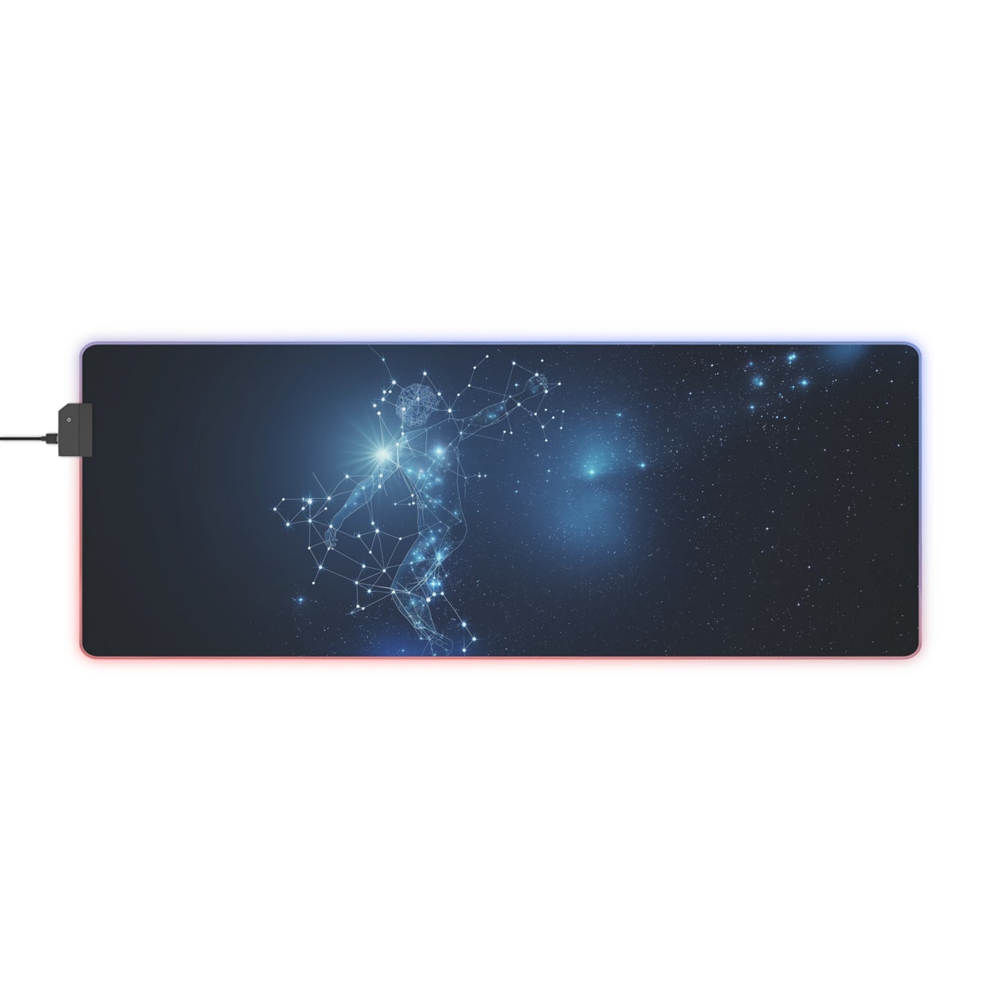 LED Gaming Mouse Pad - Sagittarius Constellation in the Night Sky