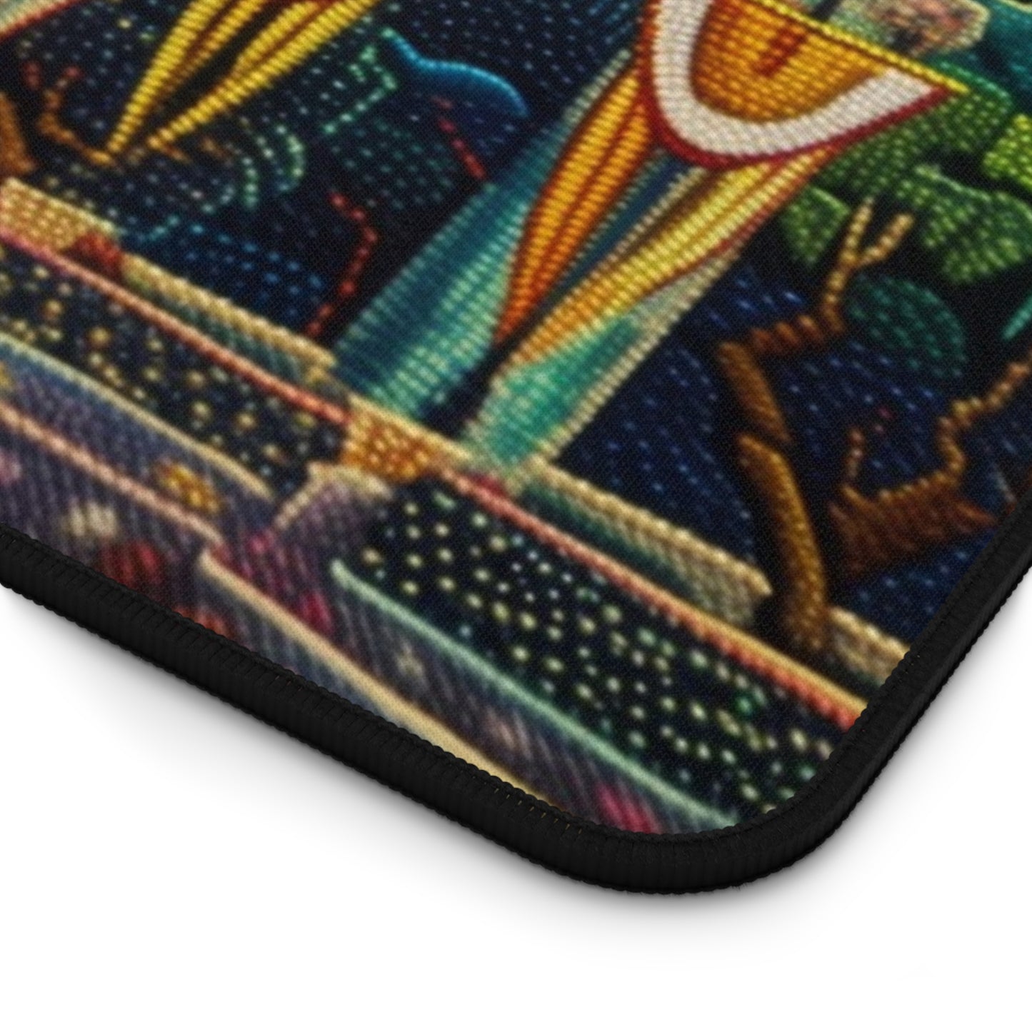Gaming Desk Mat - Magic Kingdom Fireworks Spectacle