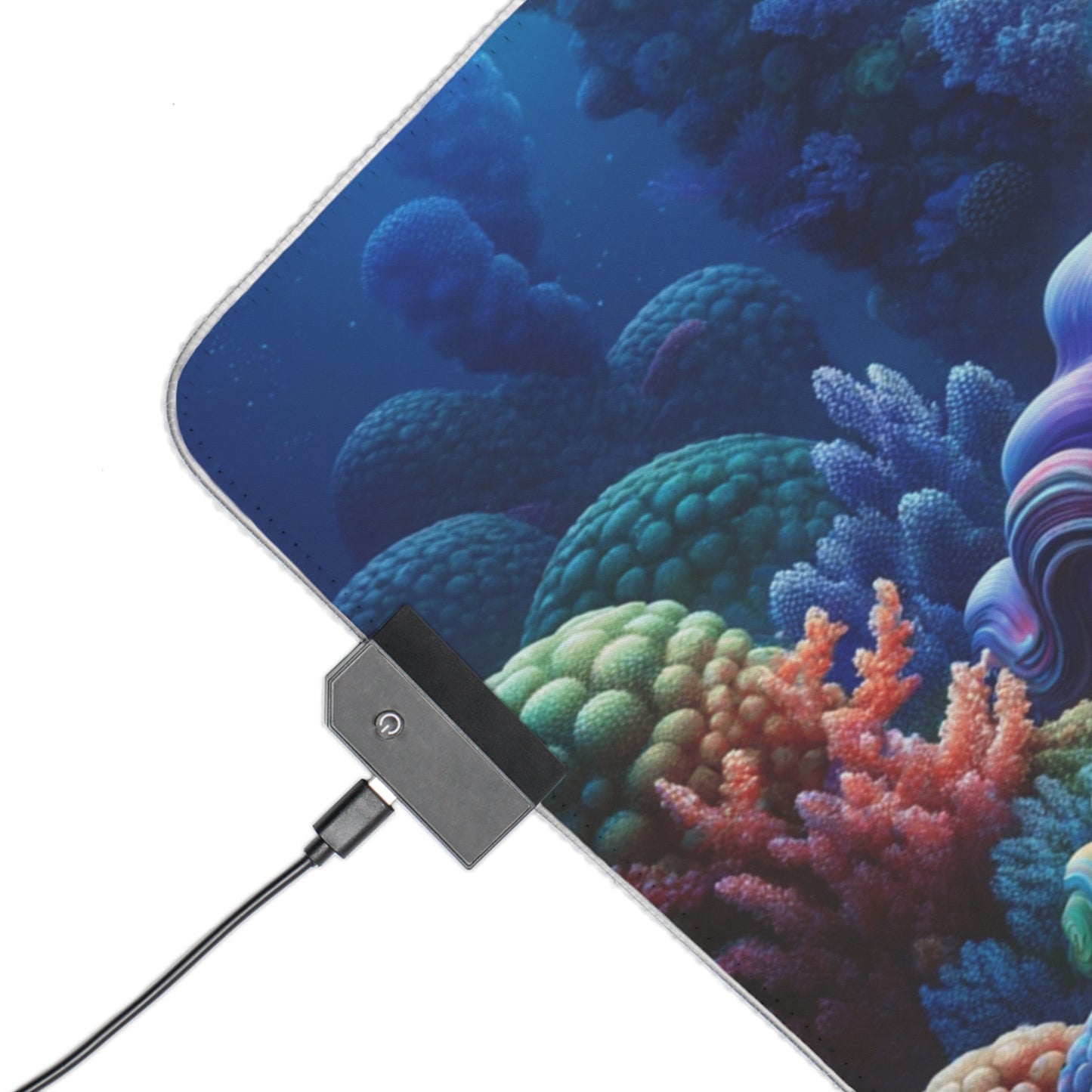 LED Gaming Mouse Pad - Rainbow Reef Paradise