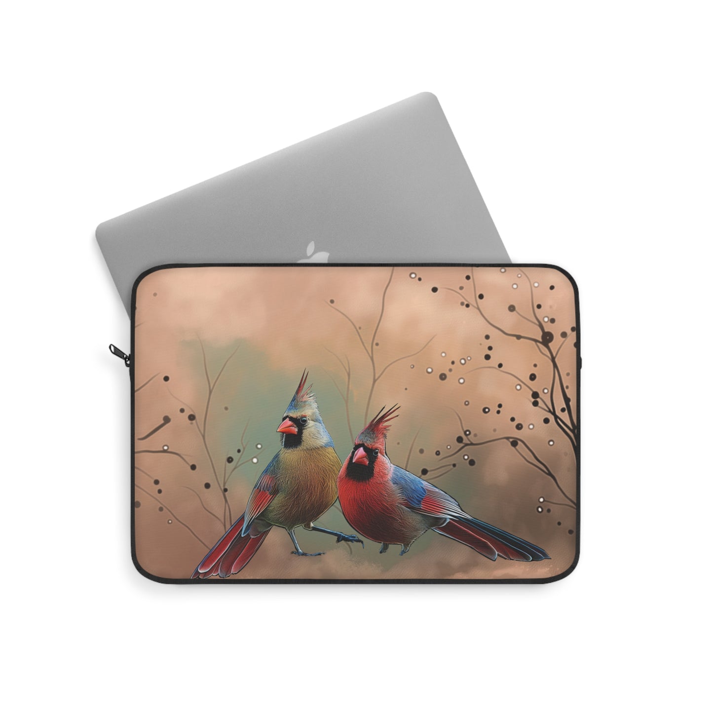 Laptop Sleeve - Northern Cardinal Pair