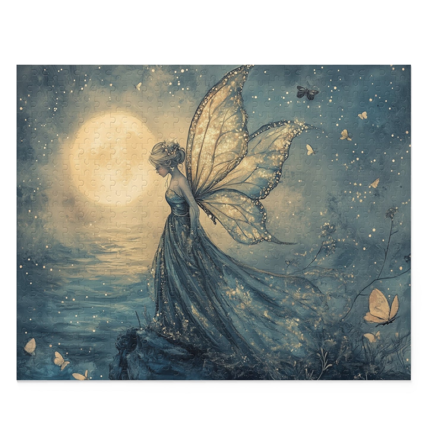 Enchanted fairy - Custom Jigsaw Puzzle (120, 252, 500-Piece)