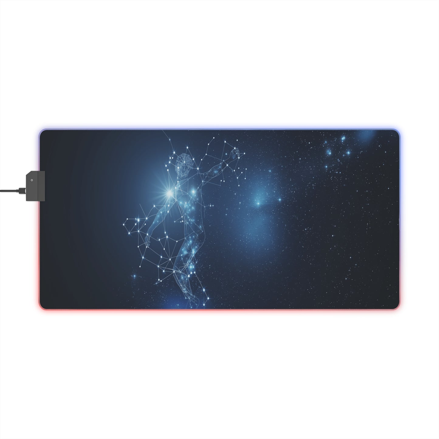 LED Gaming Mouse Pad - Sagittarius Constellation in the Night Sky