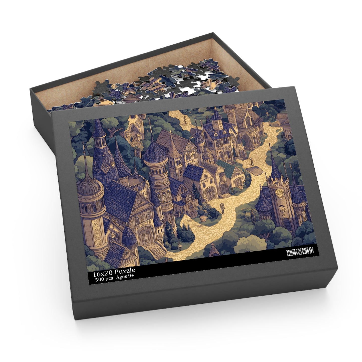 Gothic Enclave - Custom Jigsaw Puzzle (120, 252, 500-Piece)