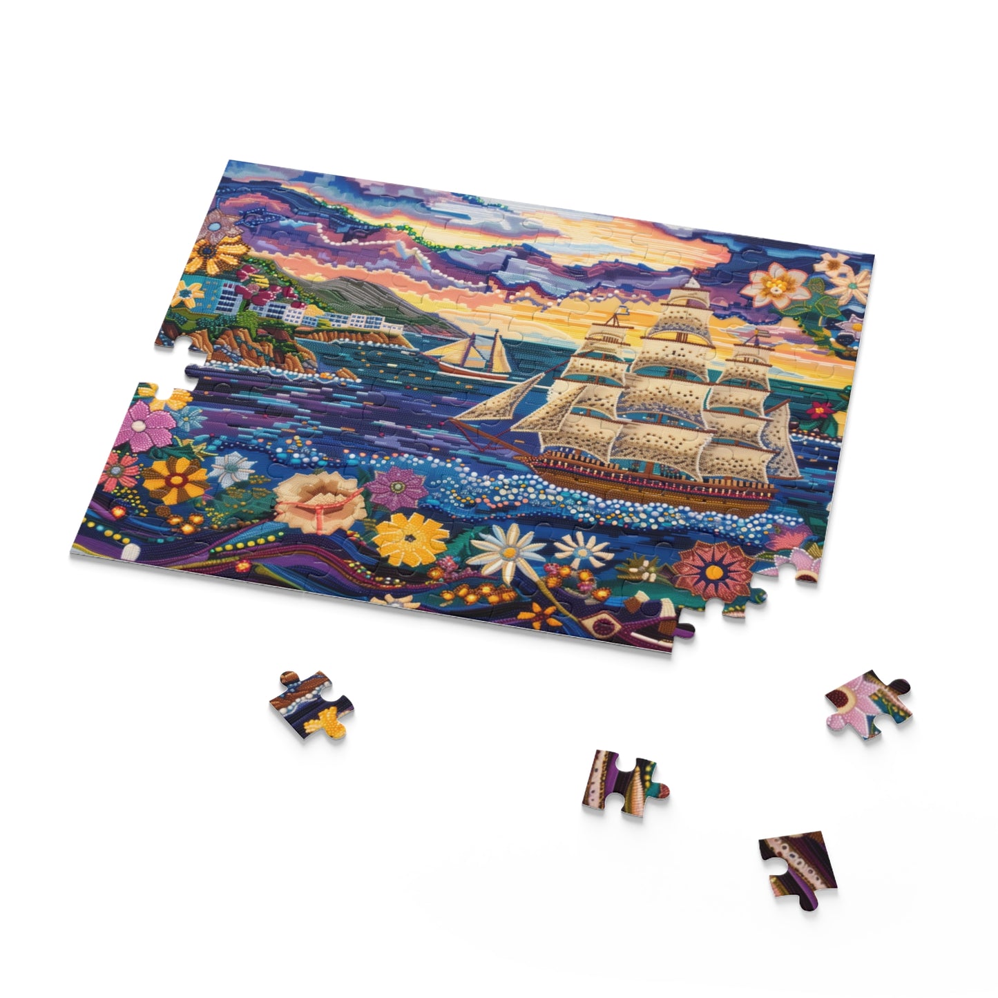 Sailing into Serenity: Santa Barbara - Puzzle (120, 252, 500-Piece)
