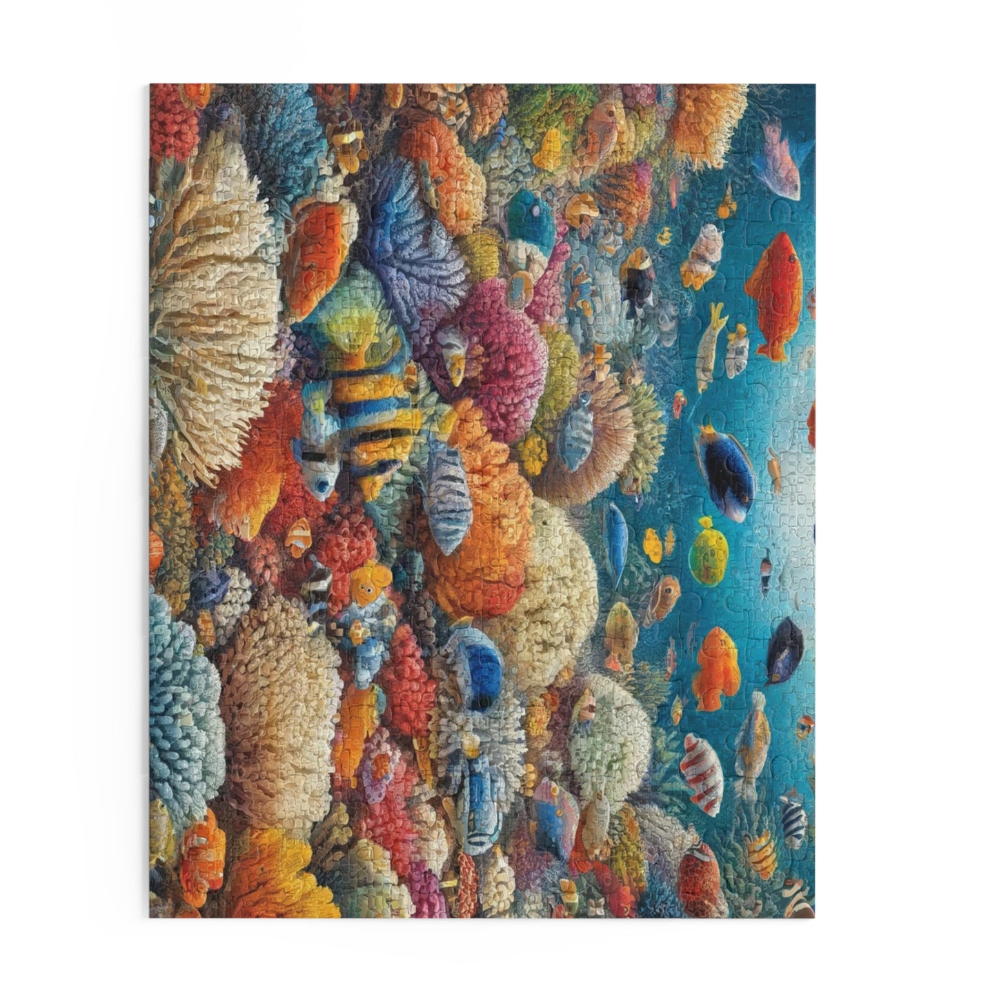 Coral Reef Jigsaw Challenge - Custom Jigsaw Puzzle (120, 252, 500-Piece)