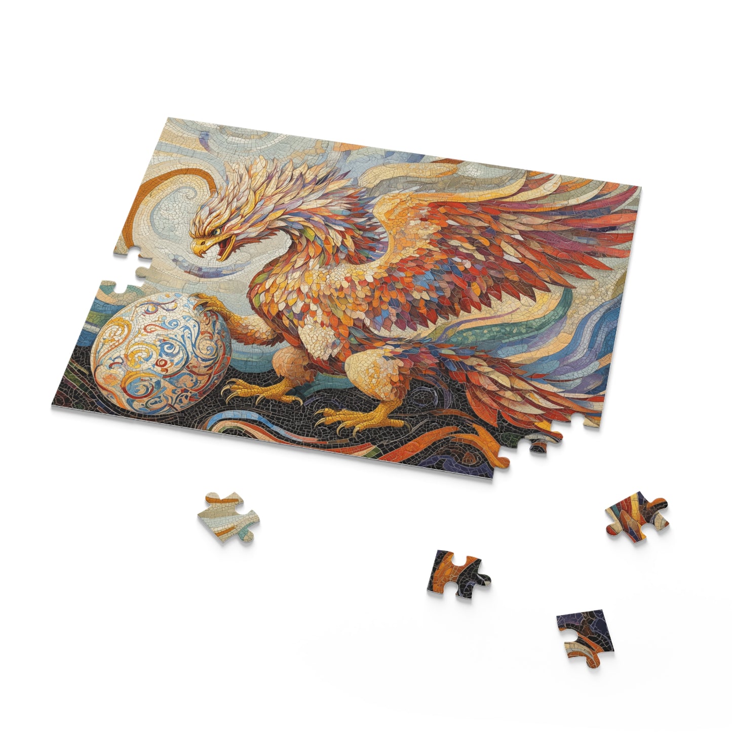 Griffin: The Guardian of the Mosaic Realm - Puzzle (120, 252, 500-Piece)