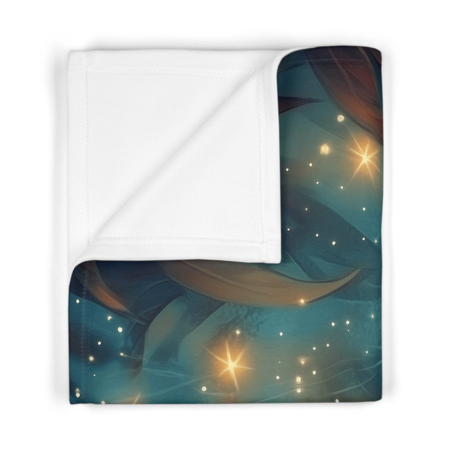 Custom Soft Fleece Baby Blanket - Cozy Tiger Cub