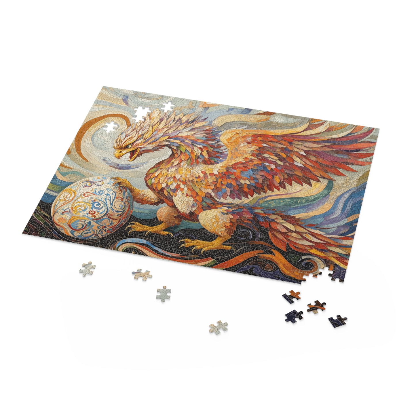 Griffin: The Guardian of the Mosaic Realm - Puzzle (120, 252, 500-Piece)