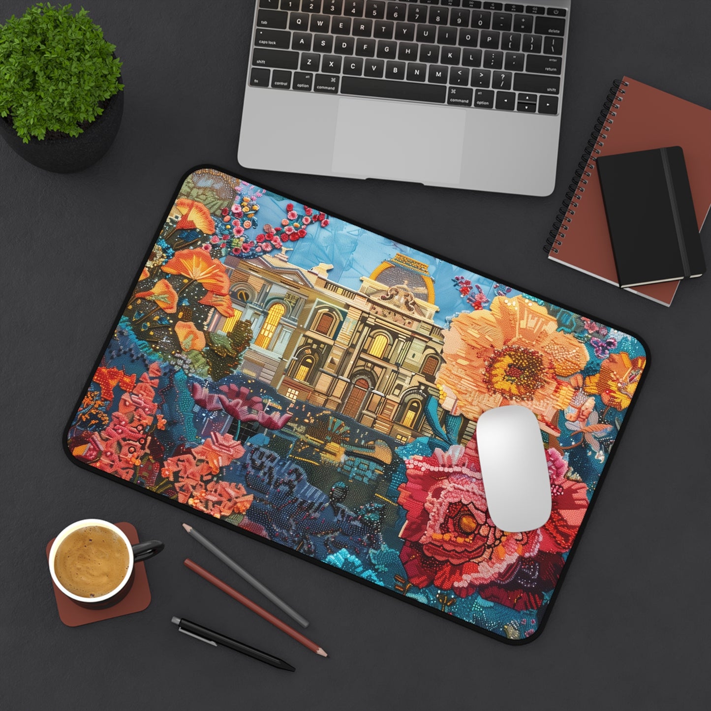 Gaming Desk Mat - Floral Fantasia at The Met