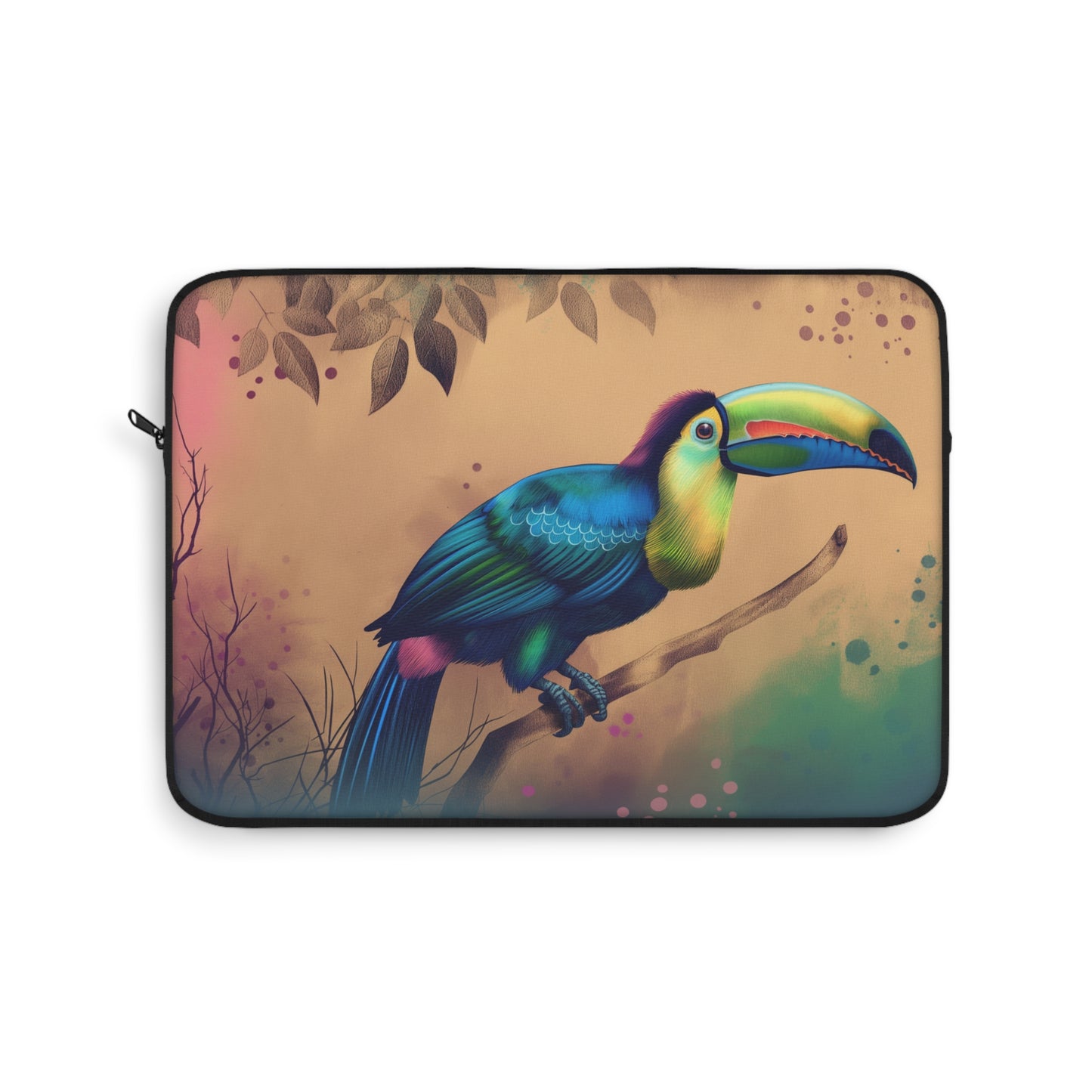 Laptop Sleeve - Colorful Keel-billed Toucan