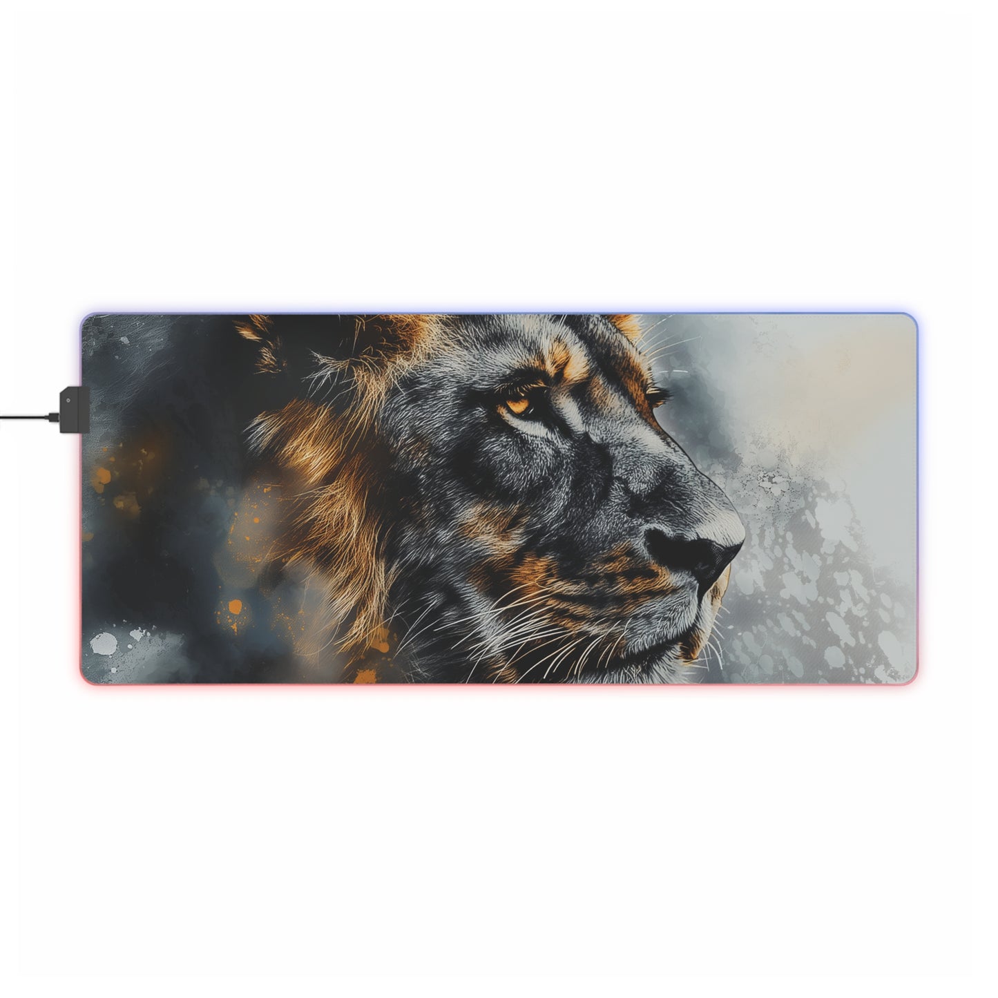 LED Gaming Mouse Pad - Majestic Gaze