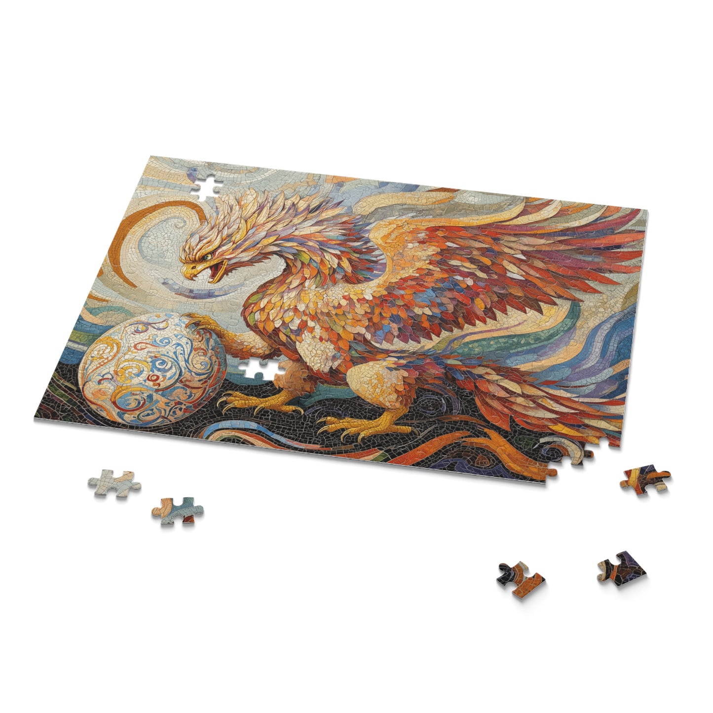 Griffin: The Guardian of the Mosaic Realm - Puzzle (120, 252, 500-Piece)
