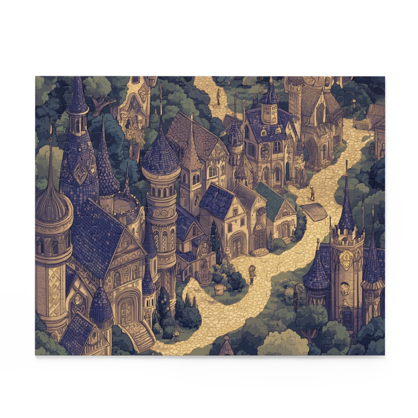 Gothic Enclave - Custom Jigsaw Puzzle (120, 252, 500-Piece)