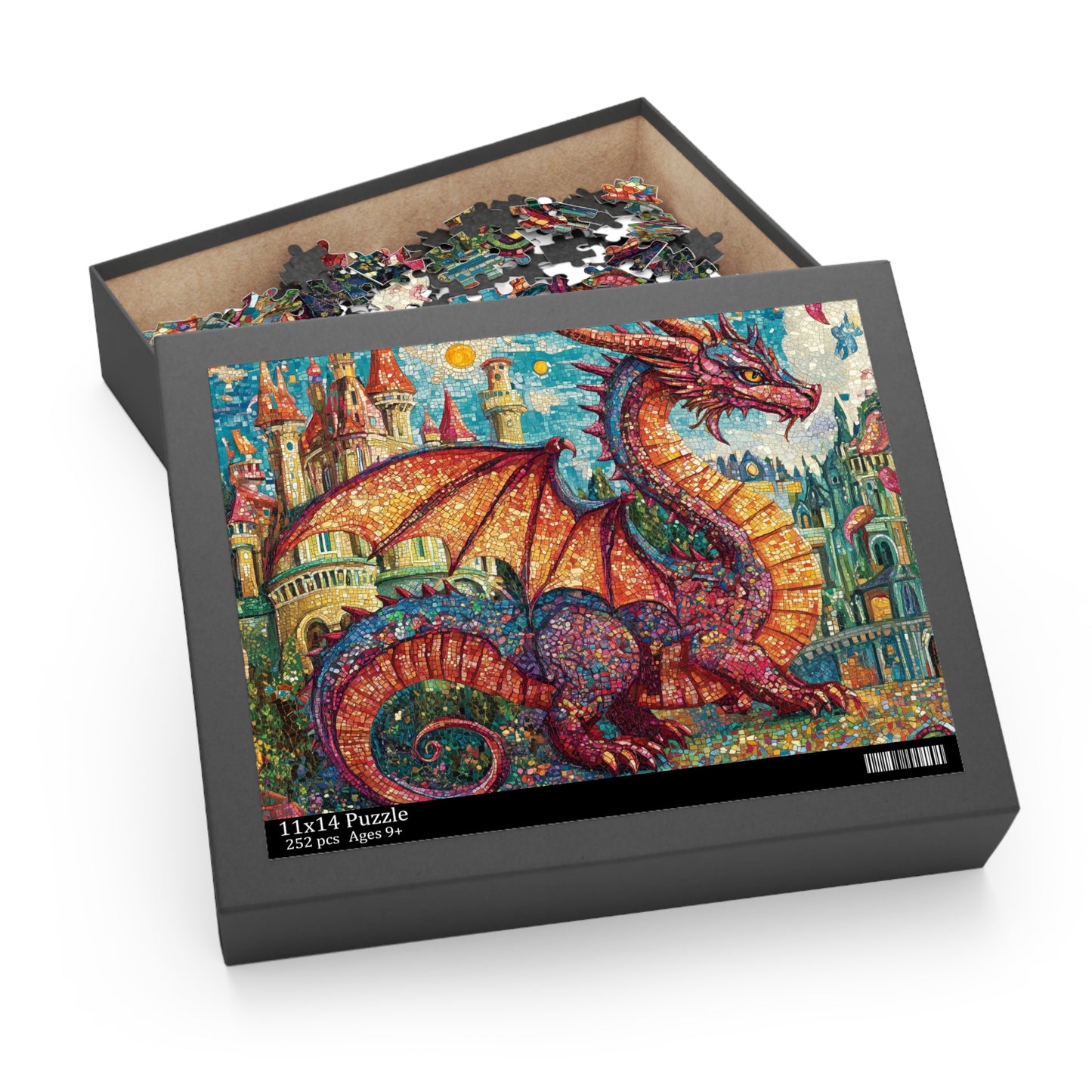 Dragon: The Guardian of the Castle - Puzzle (120, 252, 500-Piece)