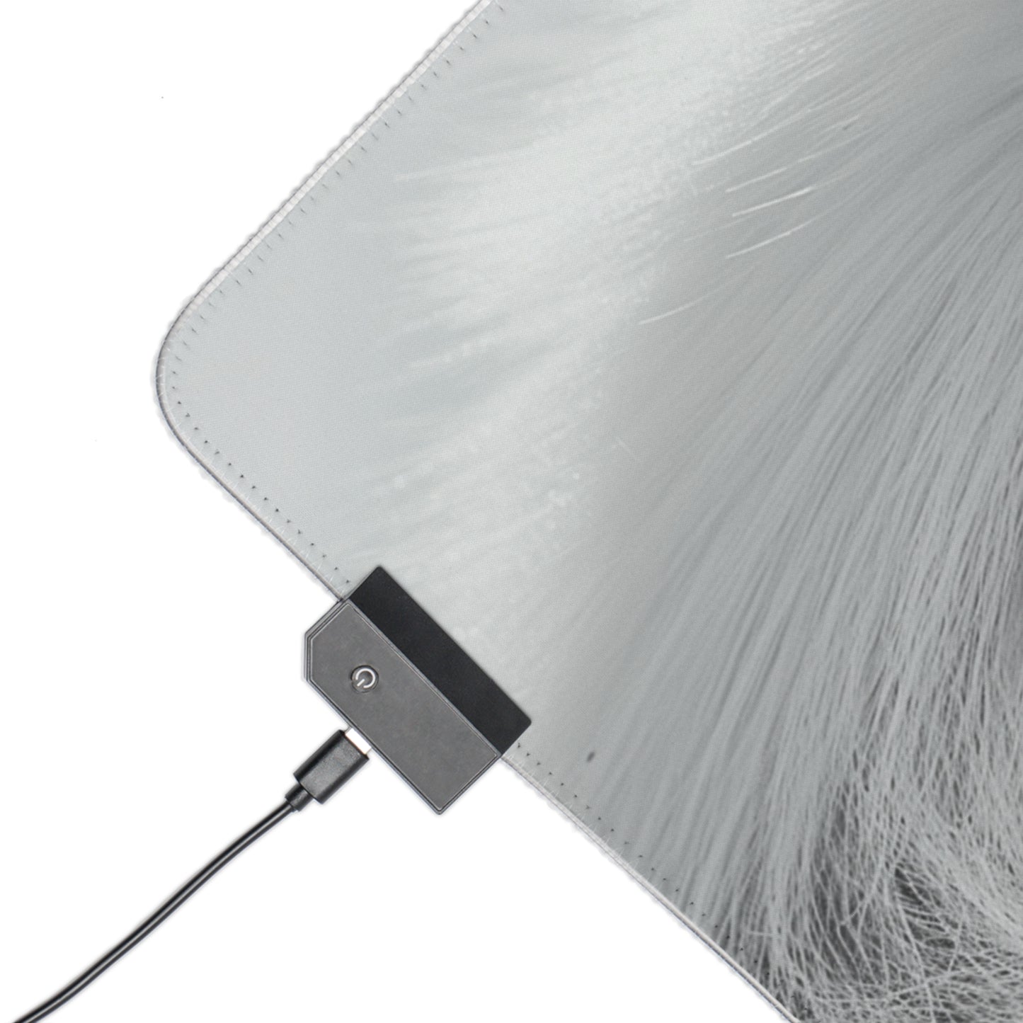 LED Gaming Mouse Pad - Frosted Vigilance