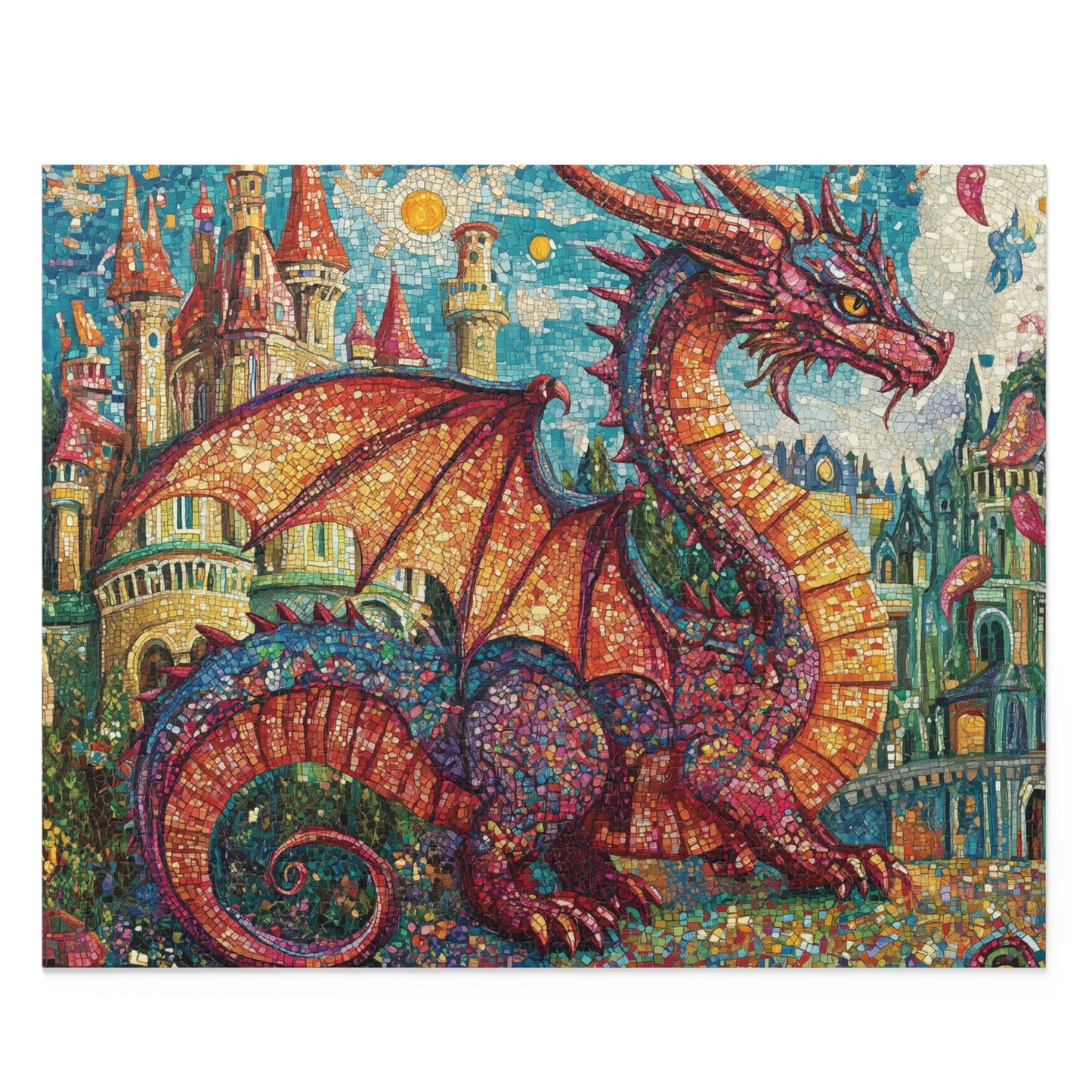 Dragon: The Guardian of the Castle - Puzzle (120, 252, 500-Piece)