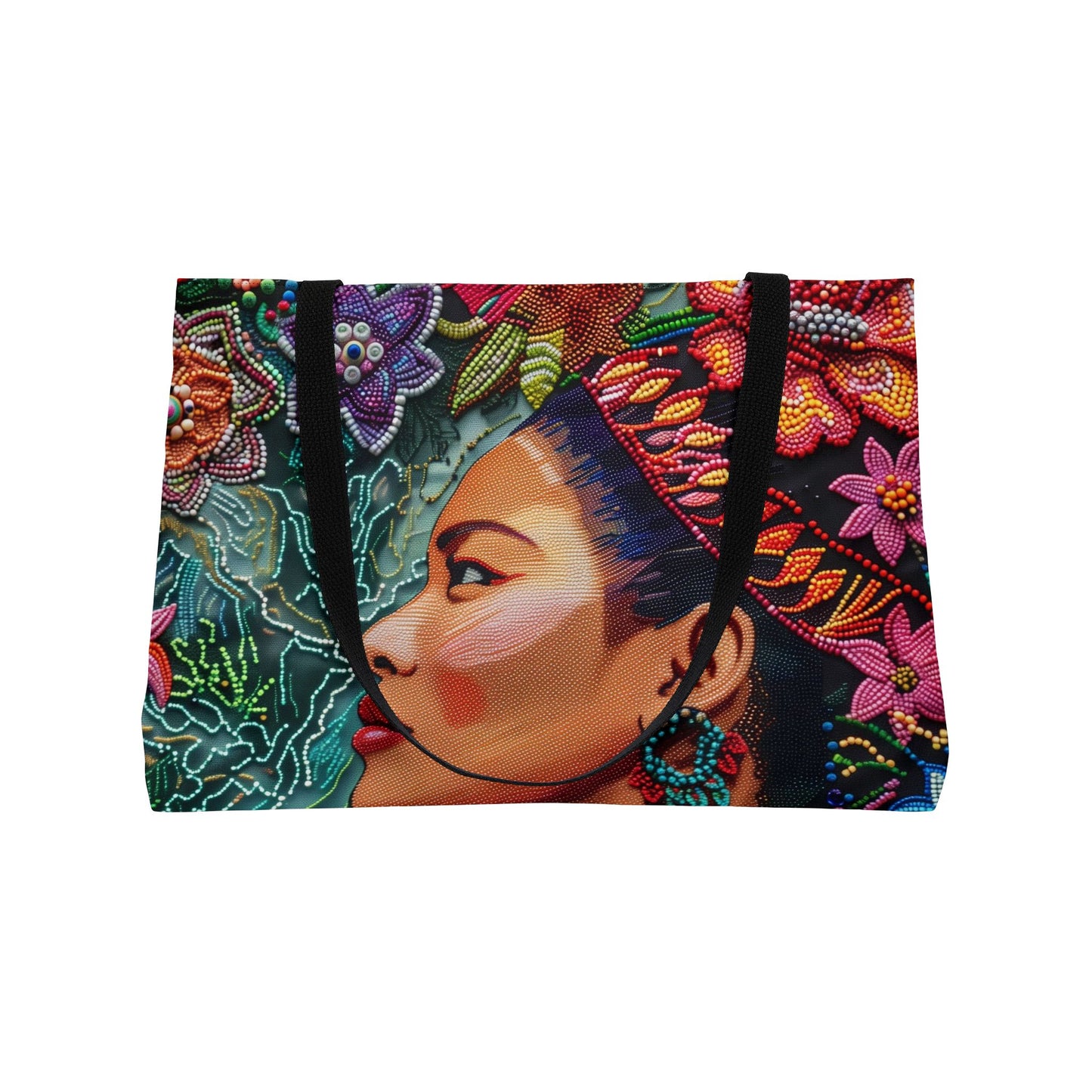 Weekender Tote Bag - Maori Majesty: A Tapestry Tribute, New Zealand