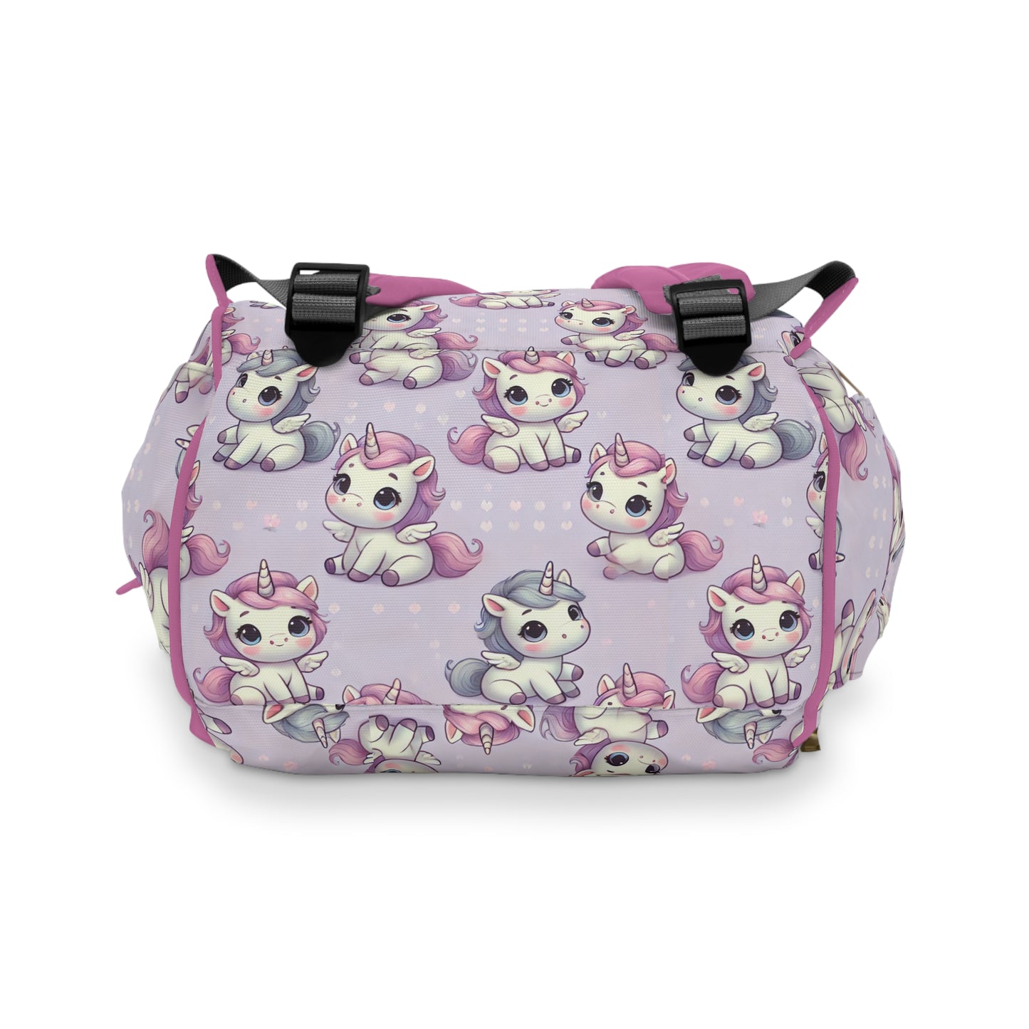 Custom Multifunctional Diaper Backpack - Unicorn Whispers