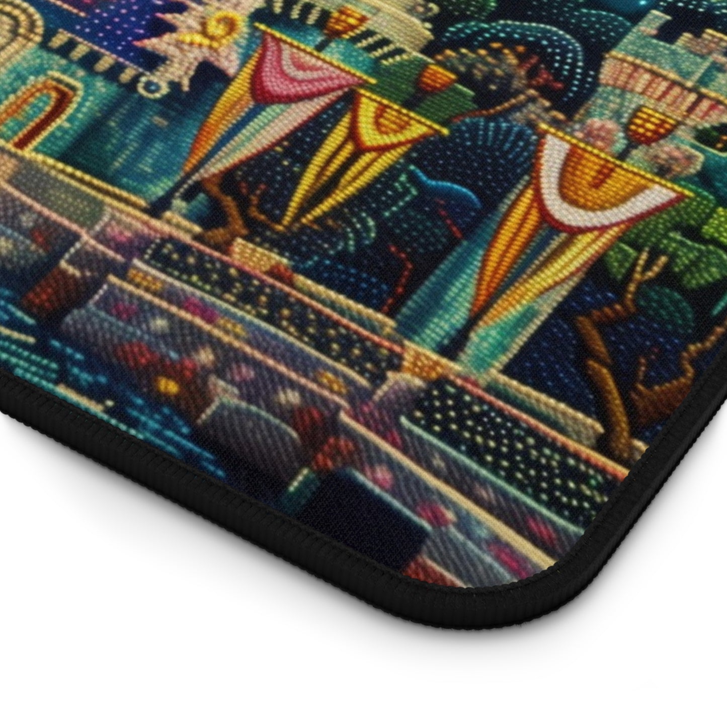 Gaming Desk Mat - Magic Kingdom Fireworks Spectacle