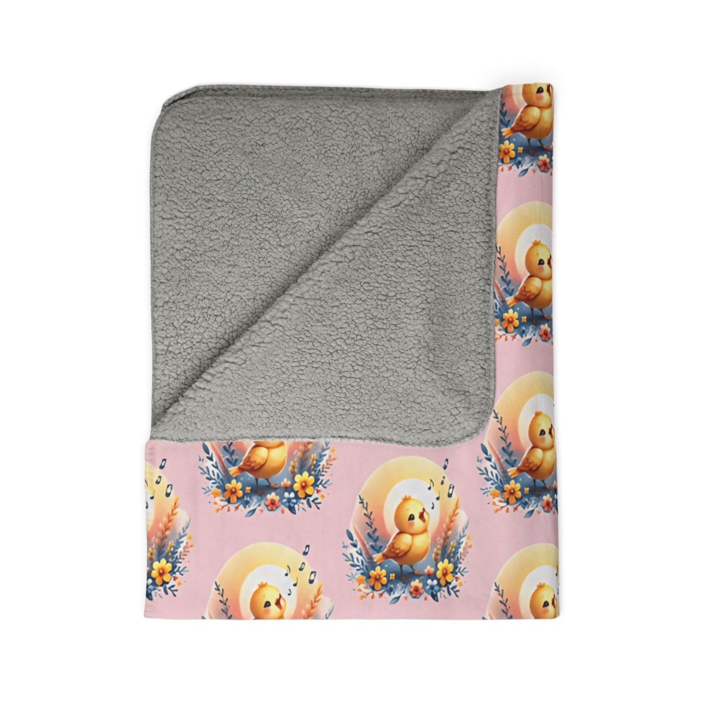 Sherpa Blanket: Custom Melody of Sunshine Fleece Throw