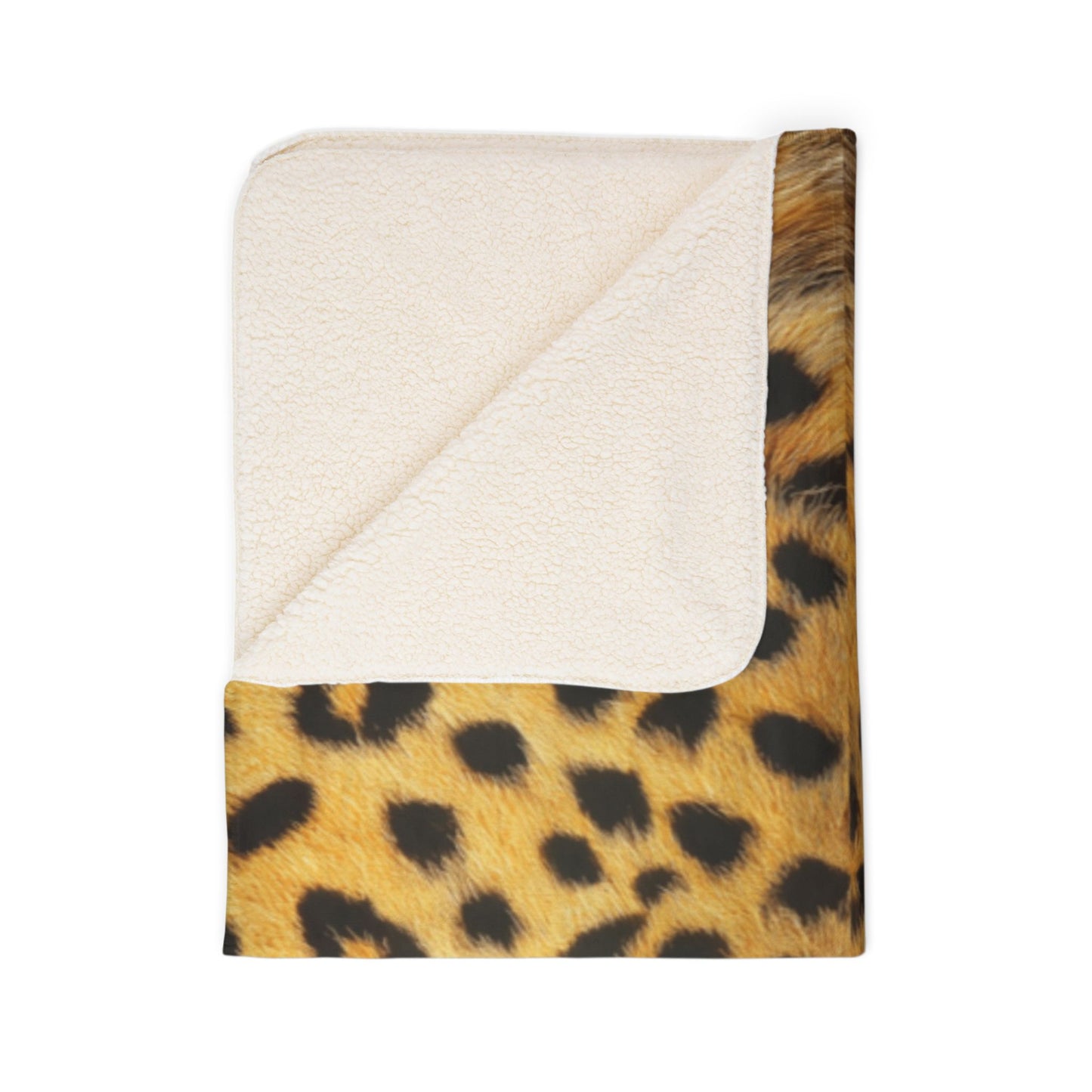 Sherpa Blanket: Wild Elegance Custom Fleece Throw