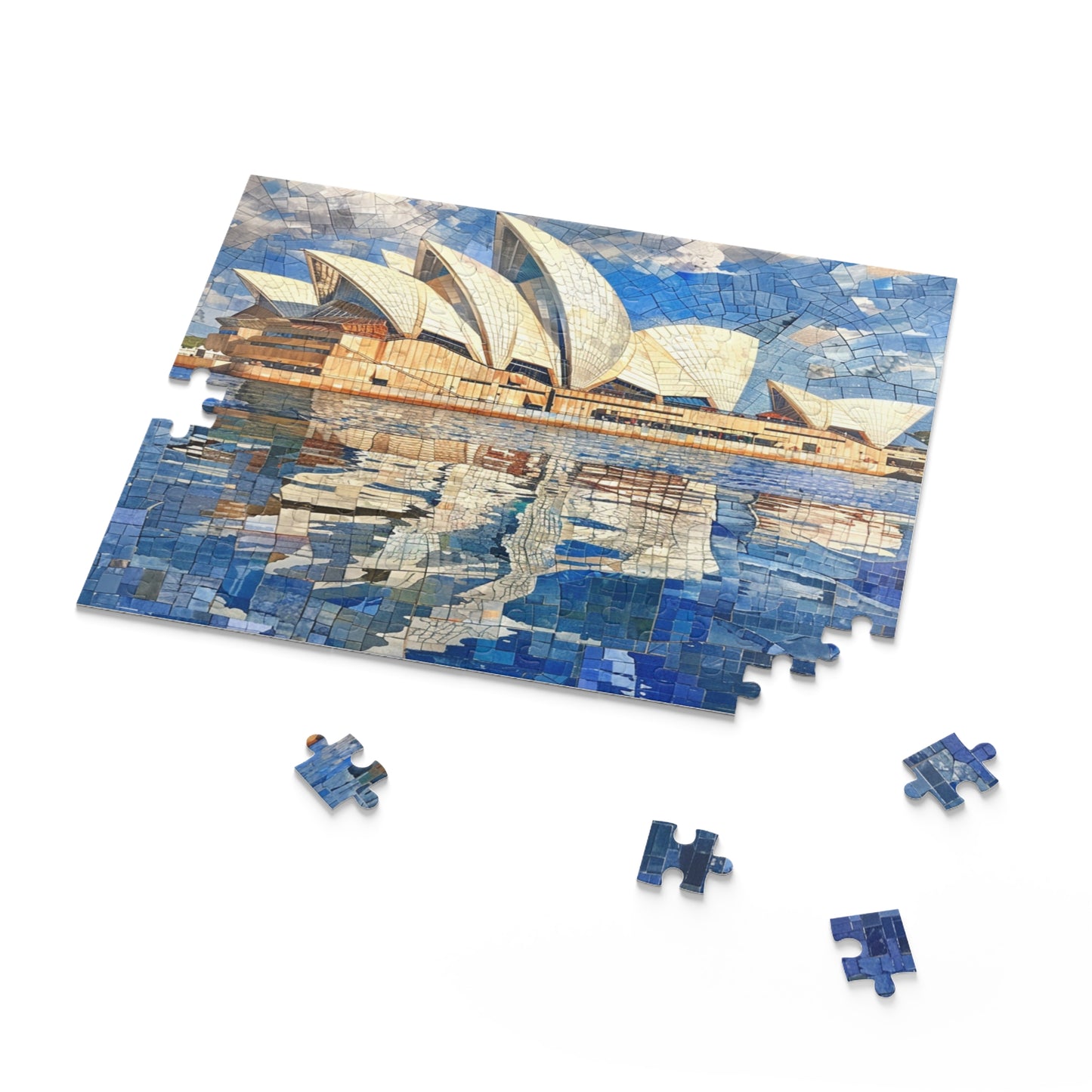 Mosaic Majesty: Sydney Opera House - Puzzle (120, 252, 500-Piece)