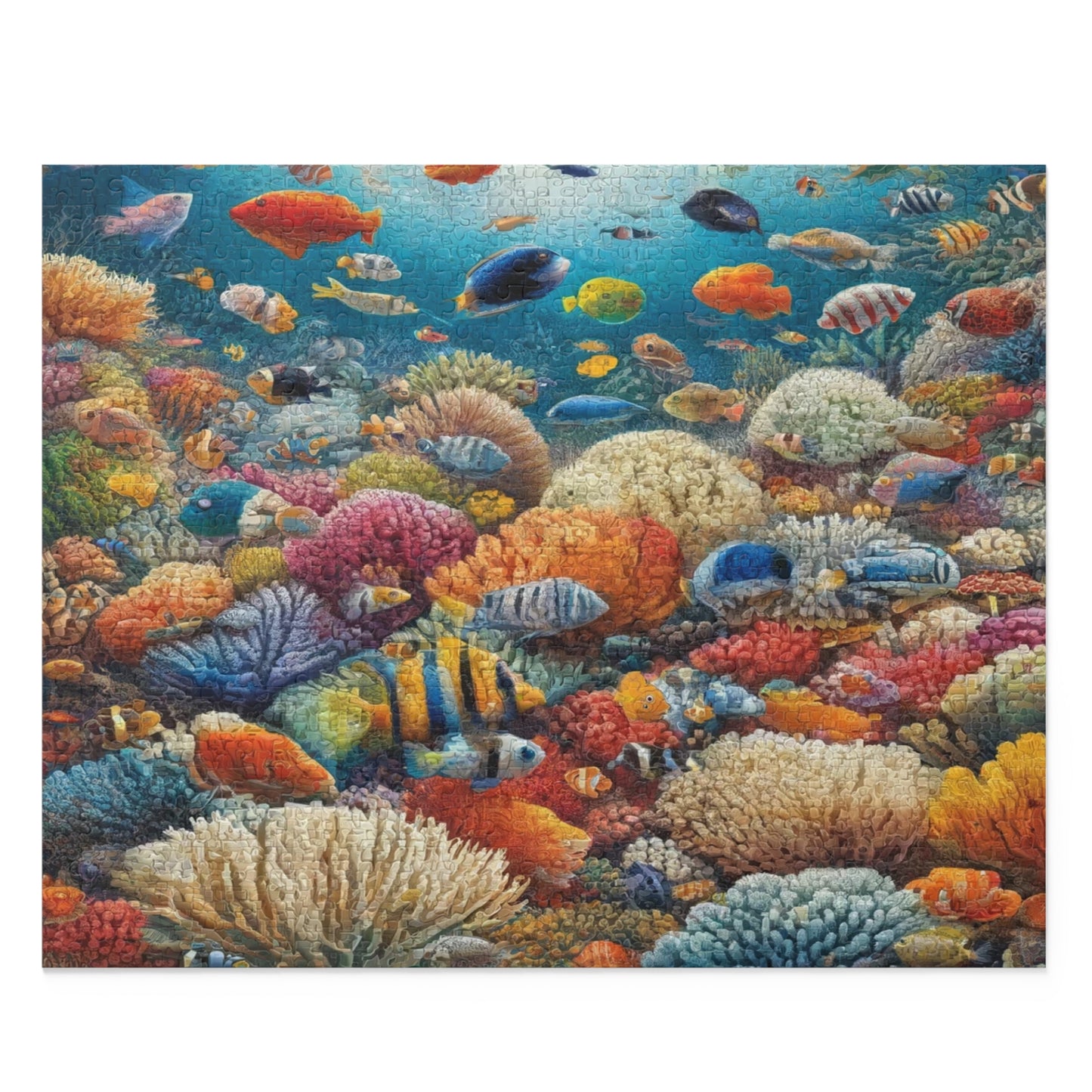 Coral Reef Jigsaw Challenge - Custom Jigsaw Puzzle (120, 252, 500-Piece)