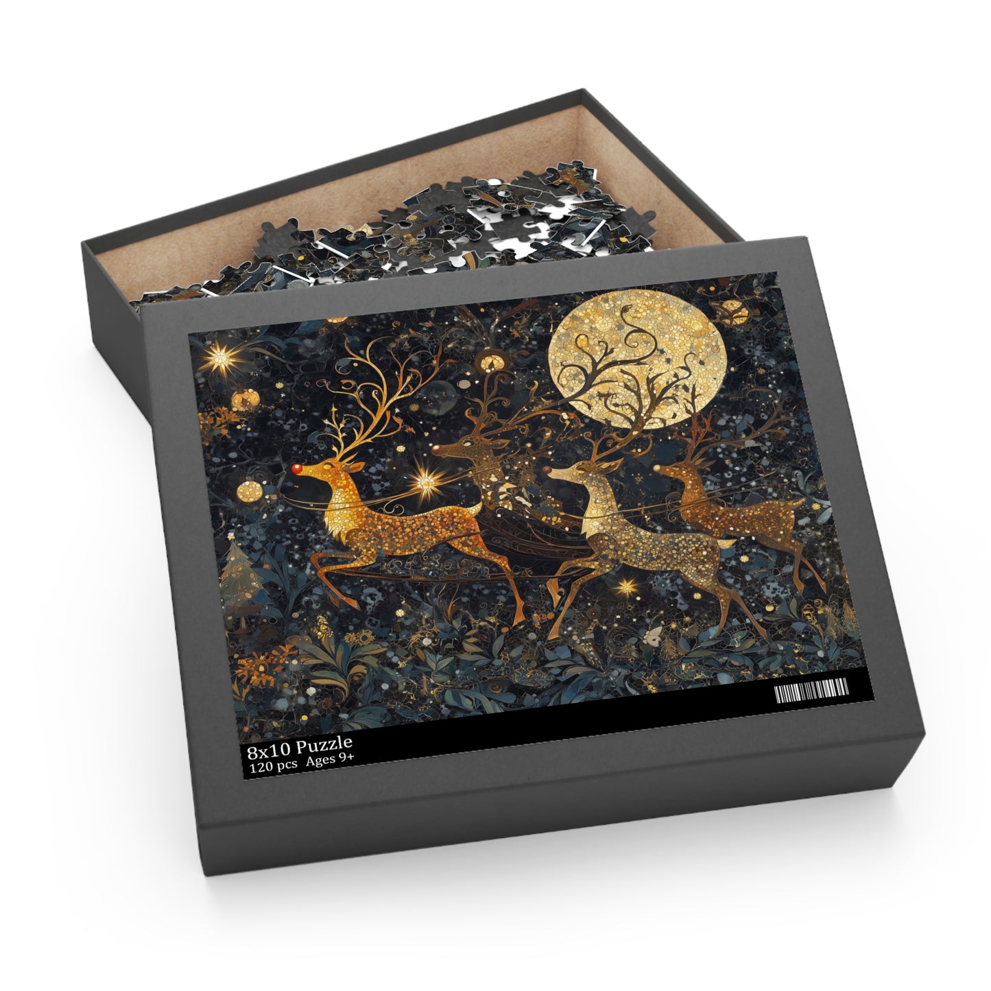 Moonlit Flight - Custom Jigsaw Puzzle (120, 252, 500-Piece)