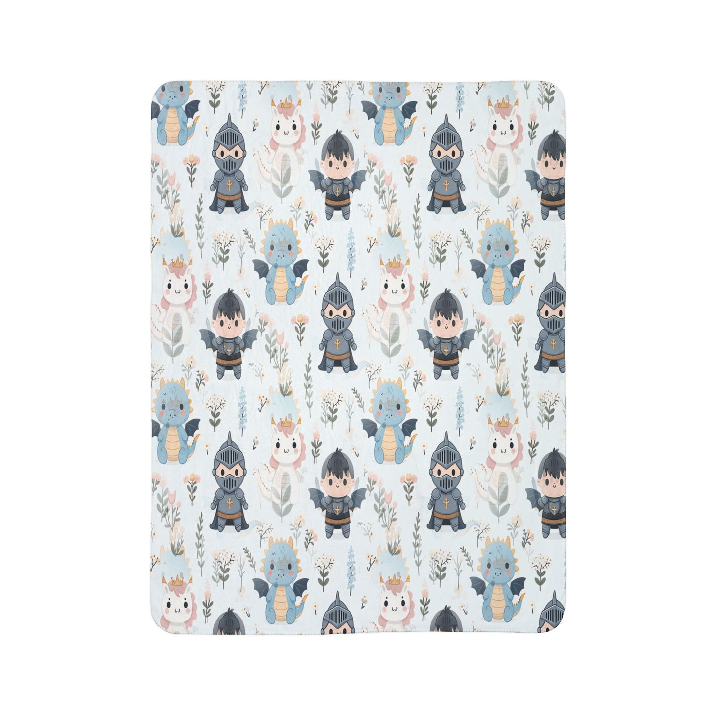 Sherpa Blanket: Adventures in Fairyland, Custom Fleece Throw