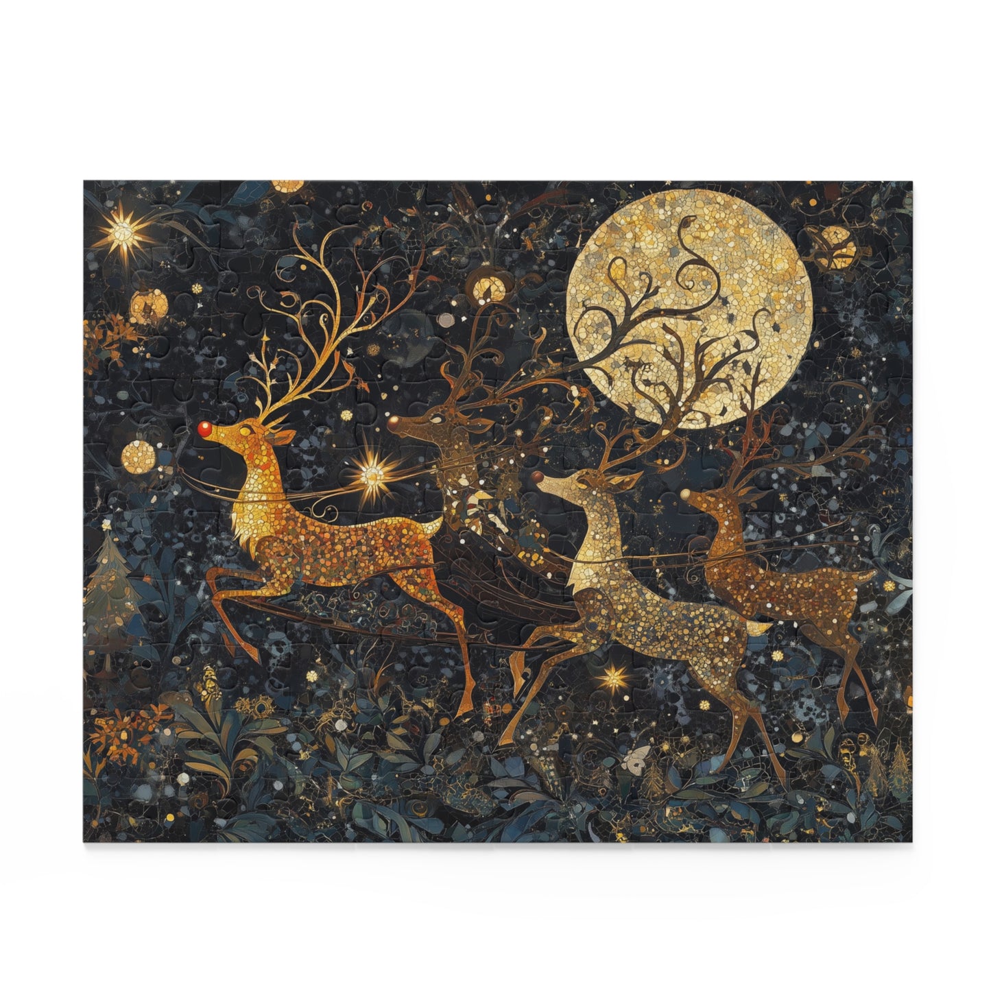 Moonlit Flight - Custom Jigsaw Puzzle (120, 252, 500-Piece)