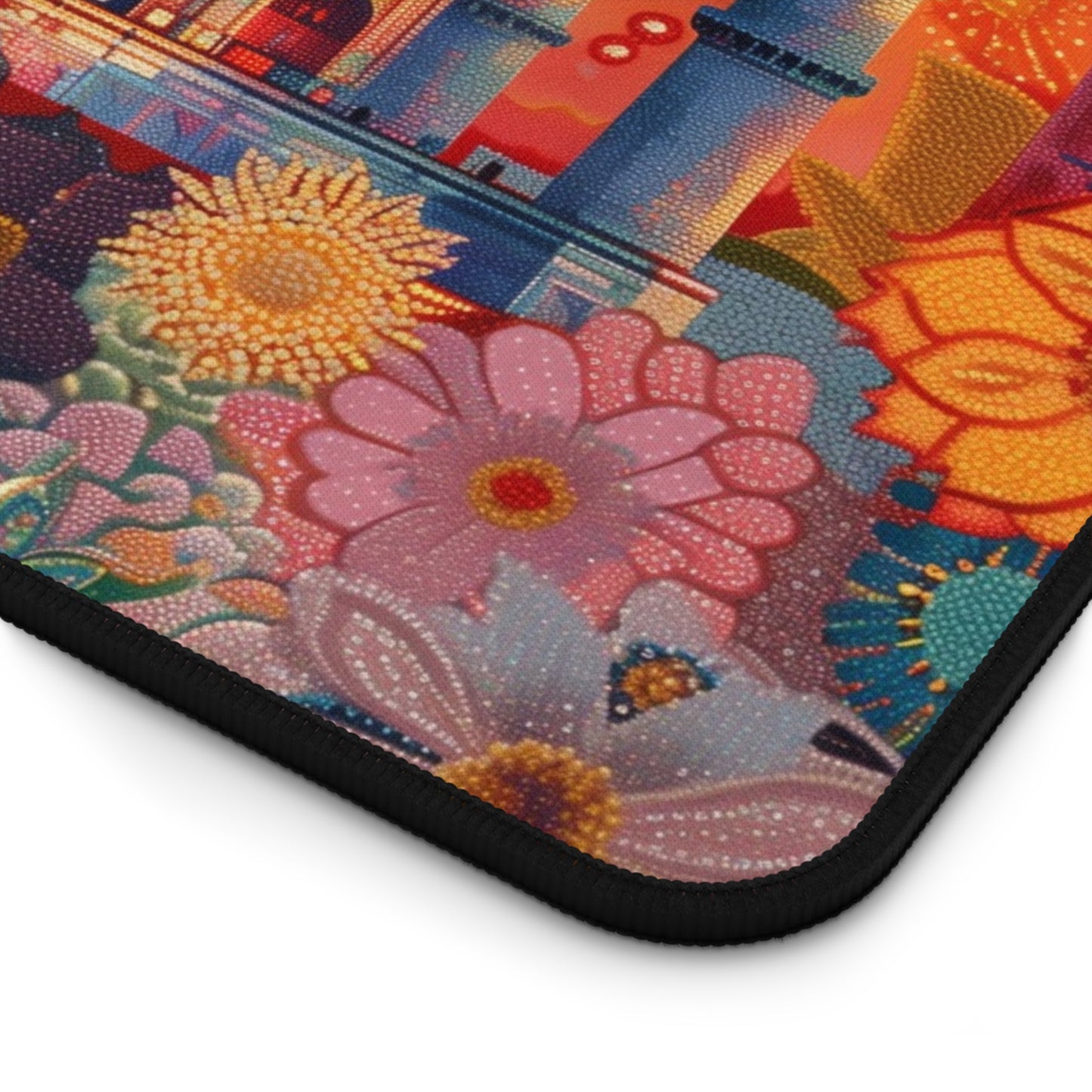 Gaming Desk Mat - Radiant Splendor of the Taj Mahal