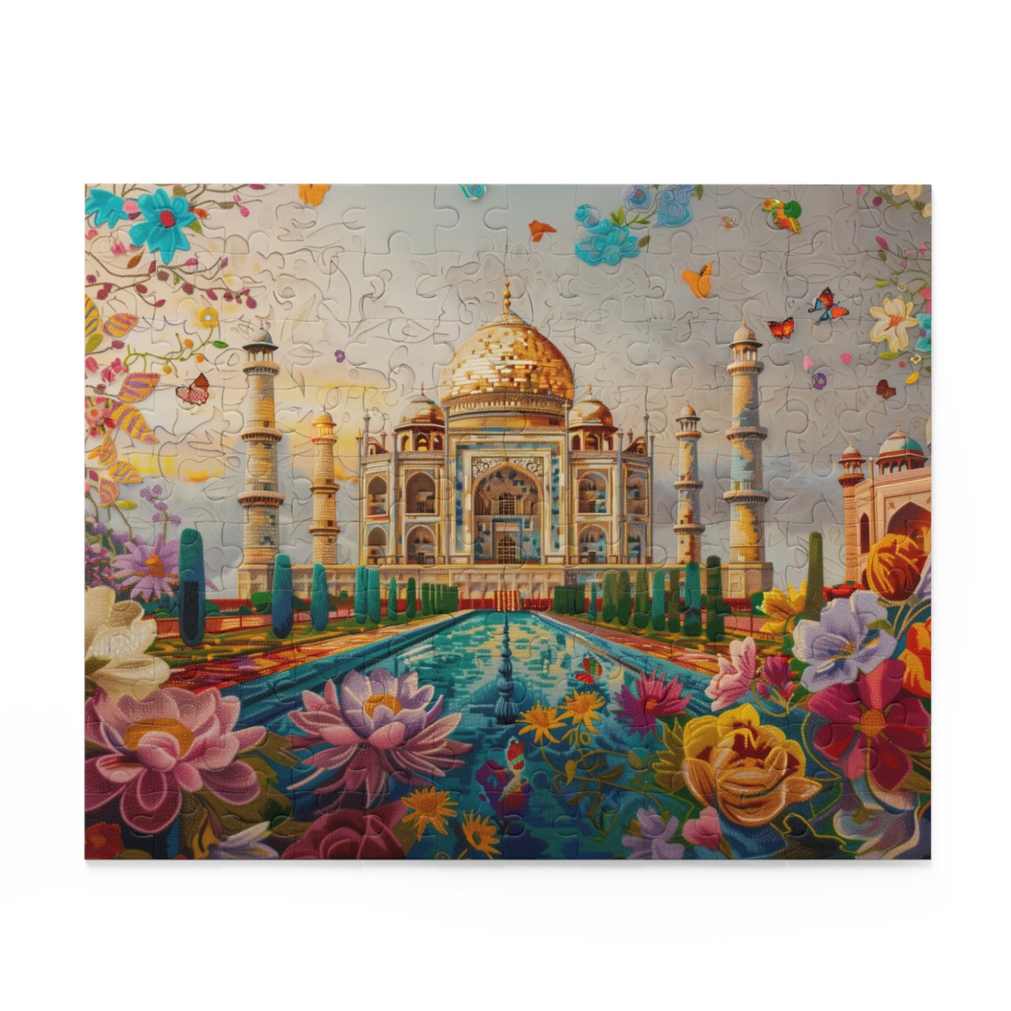 Radiant Splendor of the Taj Mahal - Puzzle (120, 252, 500-Piece)