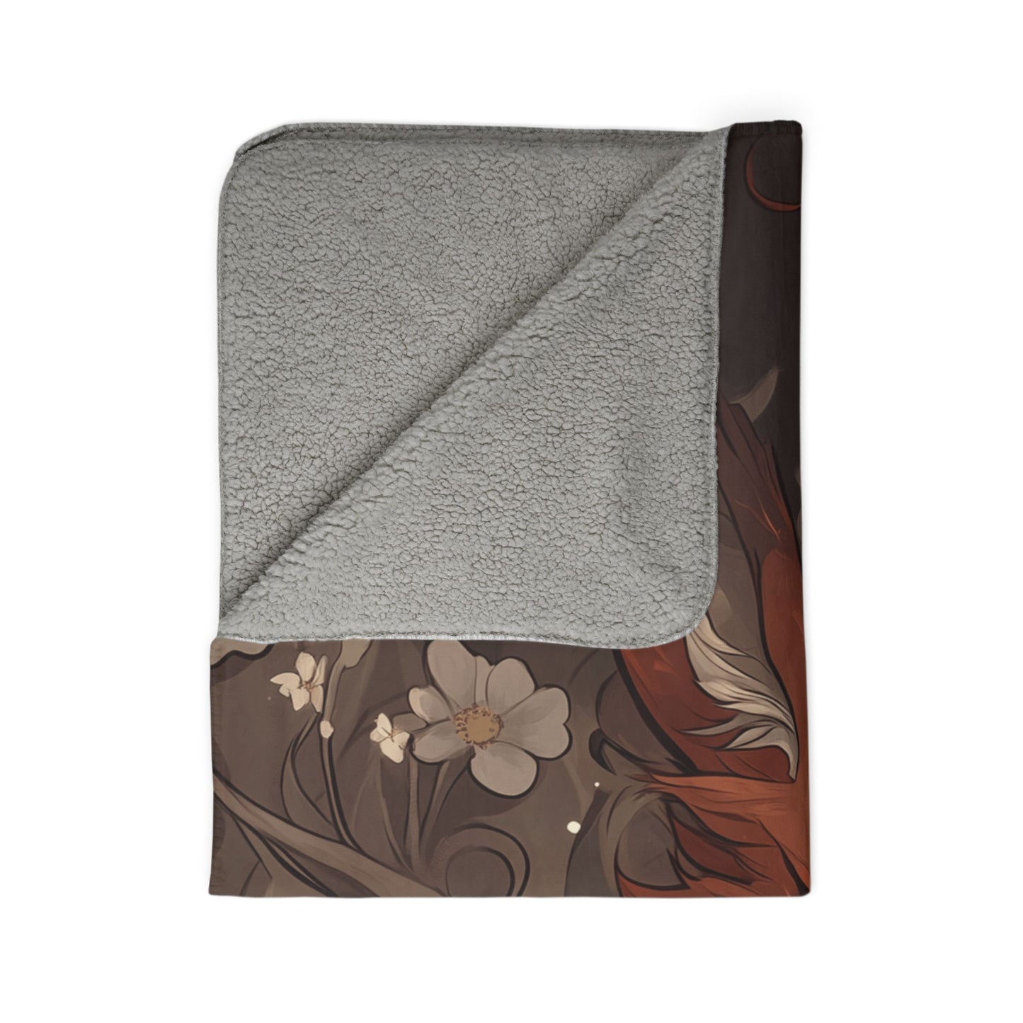 Sherpa Blanket: Custom Mystic Watcher Fleece Throw