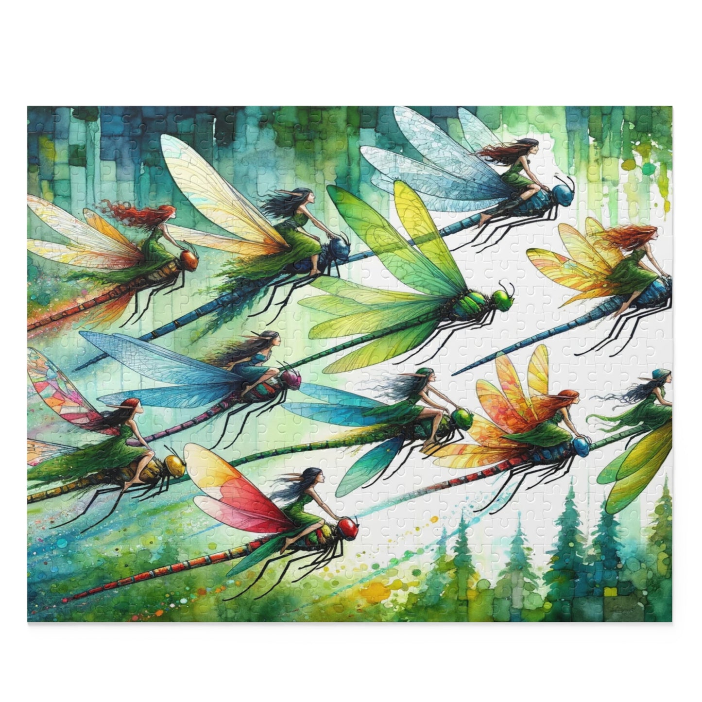 Dragonfly Dreams - Puzzle (120, 252, 500-Piece)