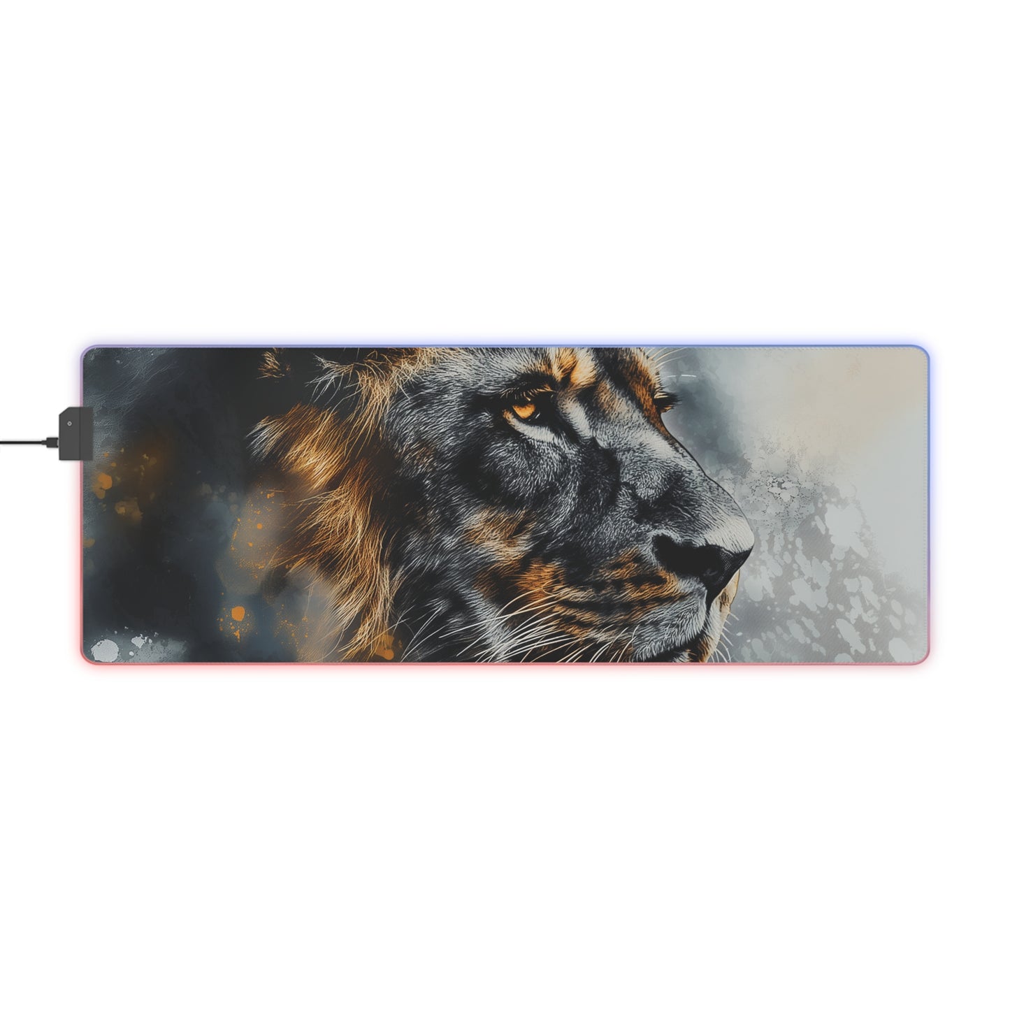LED Gaming Mouse Pad - Majestic Gaze