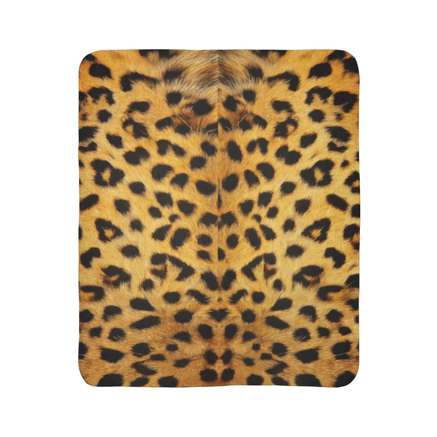 Sherpa Blanket: Wild Elegance Custom Fleece Throw