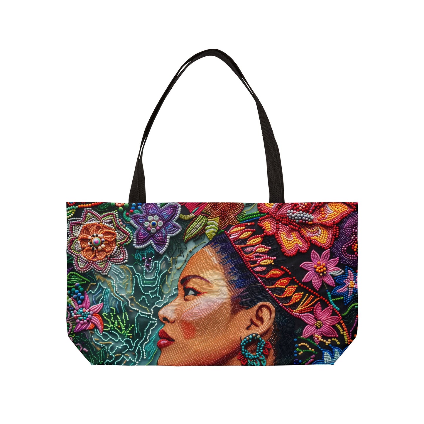 Weekender Tote Bag - Maori Majesty: A Tapestry Tribute, New Zealand